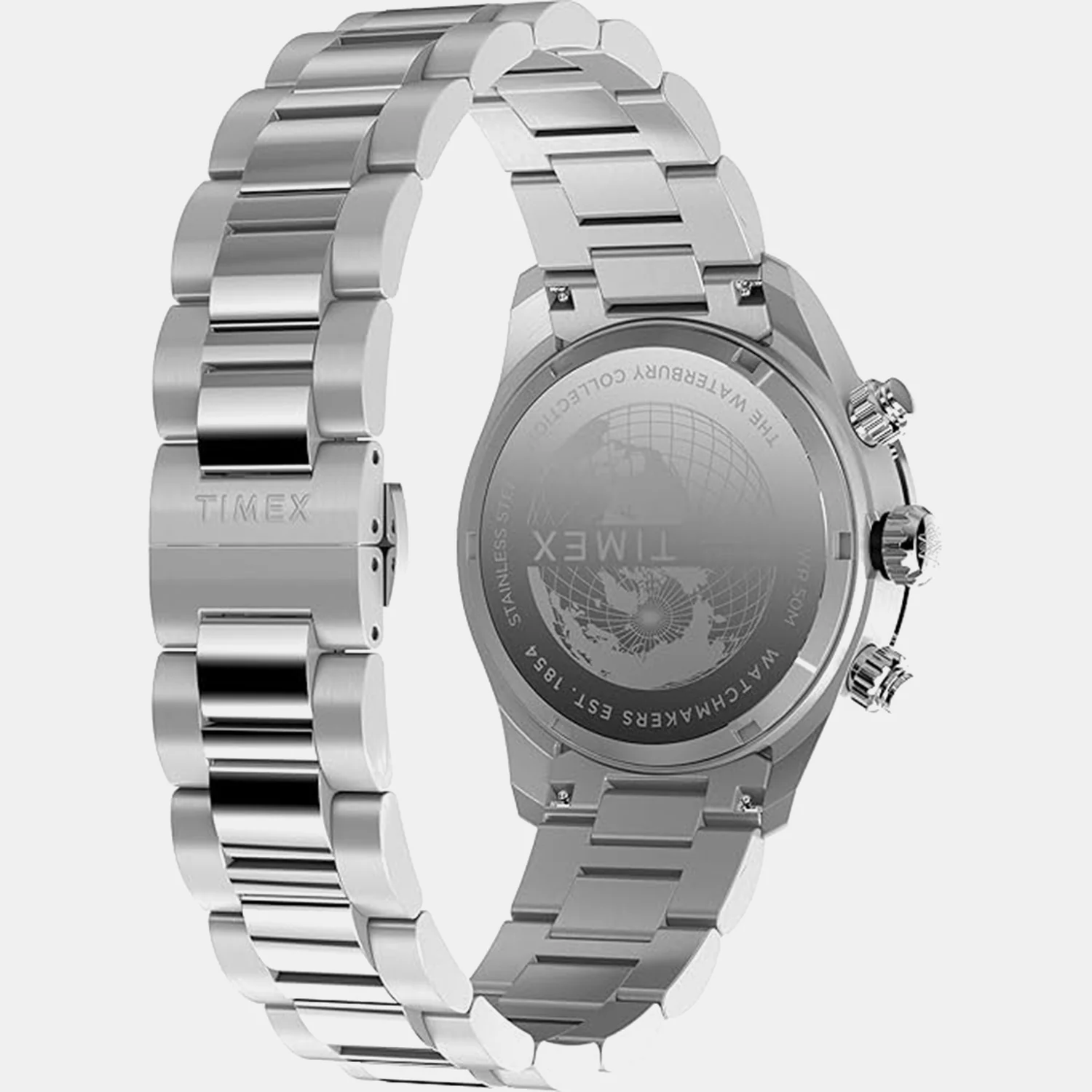 Men Quartz Silver Dial Analog Stainless Steel Watch TW2Y19200IK - Image 6