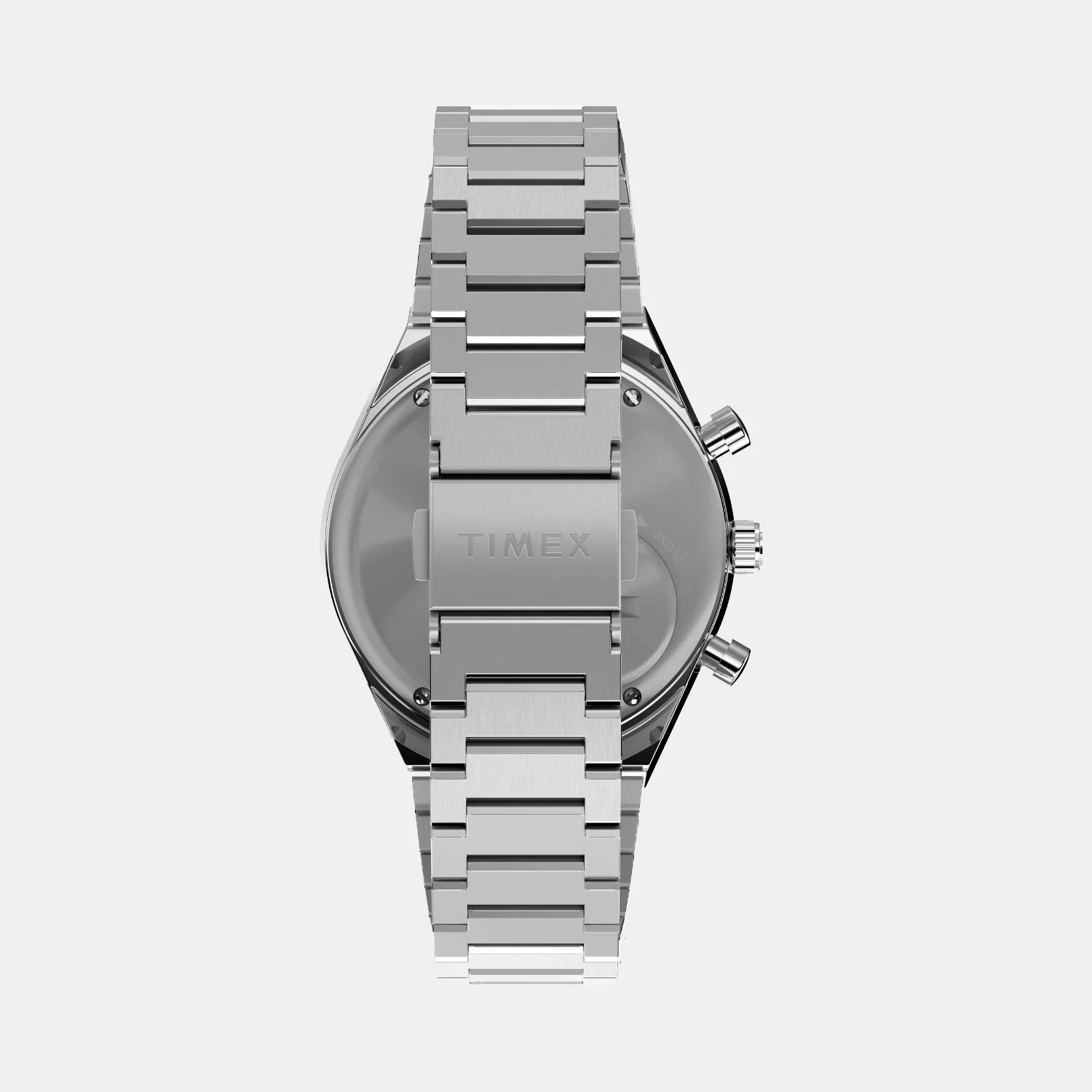 Q Timex Men Quartz Blue Dial Chronograph Stainless Steel Watch TWEG26403 - Image 5