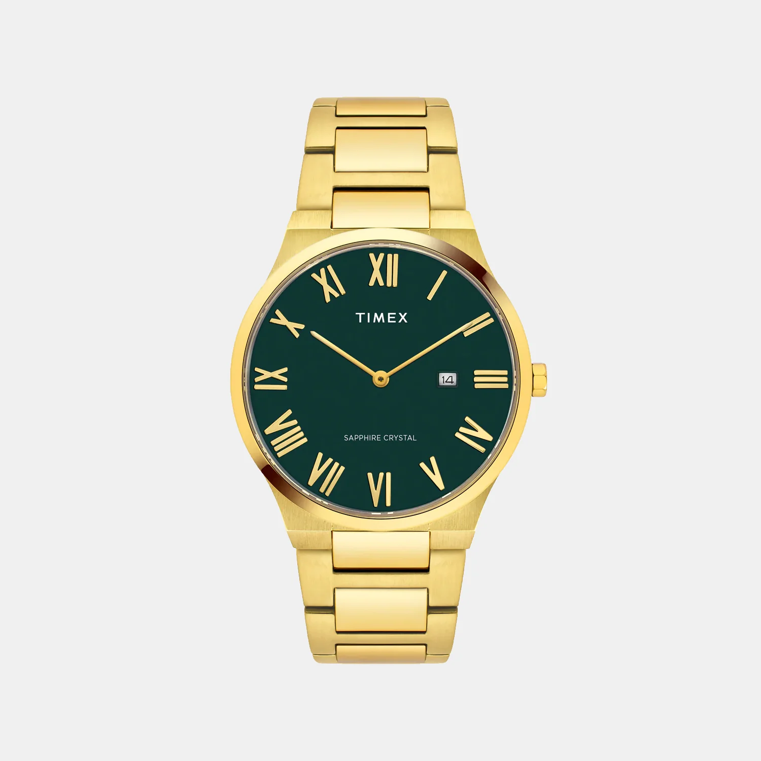 Signio Men Quartz Green Dial Analog Stainless Steel Watch TWEG23608 - Image 6
