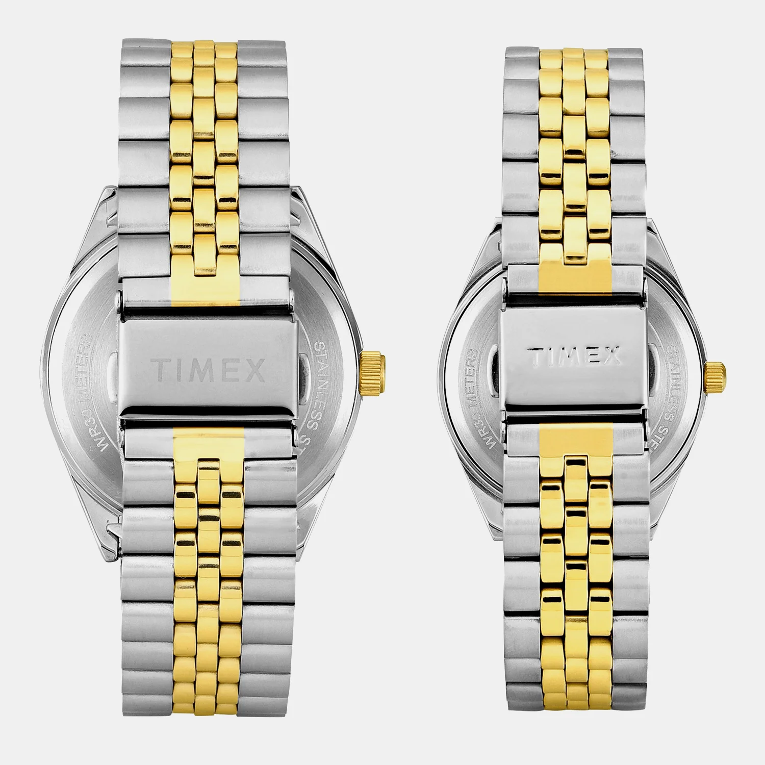 Trendline Couple Quartz Green Dial Multi-Function Stainless Steel Watch TW00PR347 - Image 5