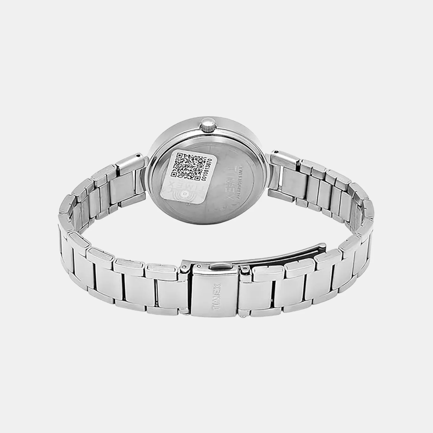 Trendline Women Quartz Red Dial Analog Stainless Steel Watch TWEL18712 - Image 3