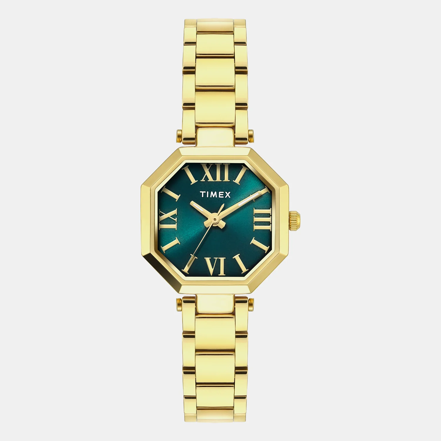 Trendline Women Quartz Teal Dial Analog Stainless Steel Watch TWEL26902