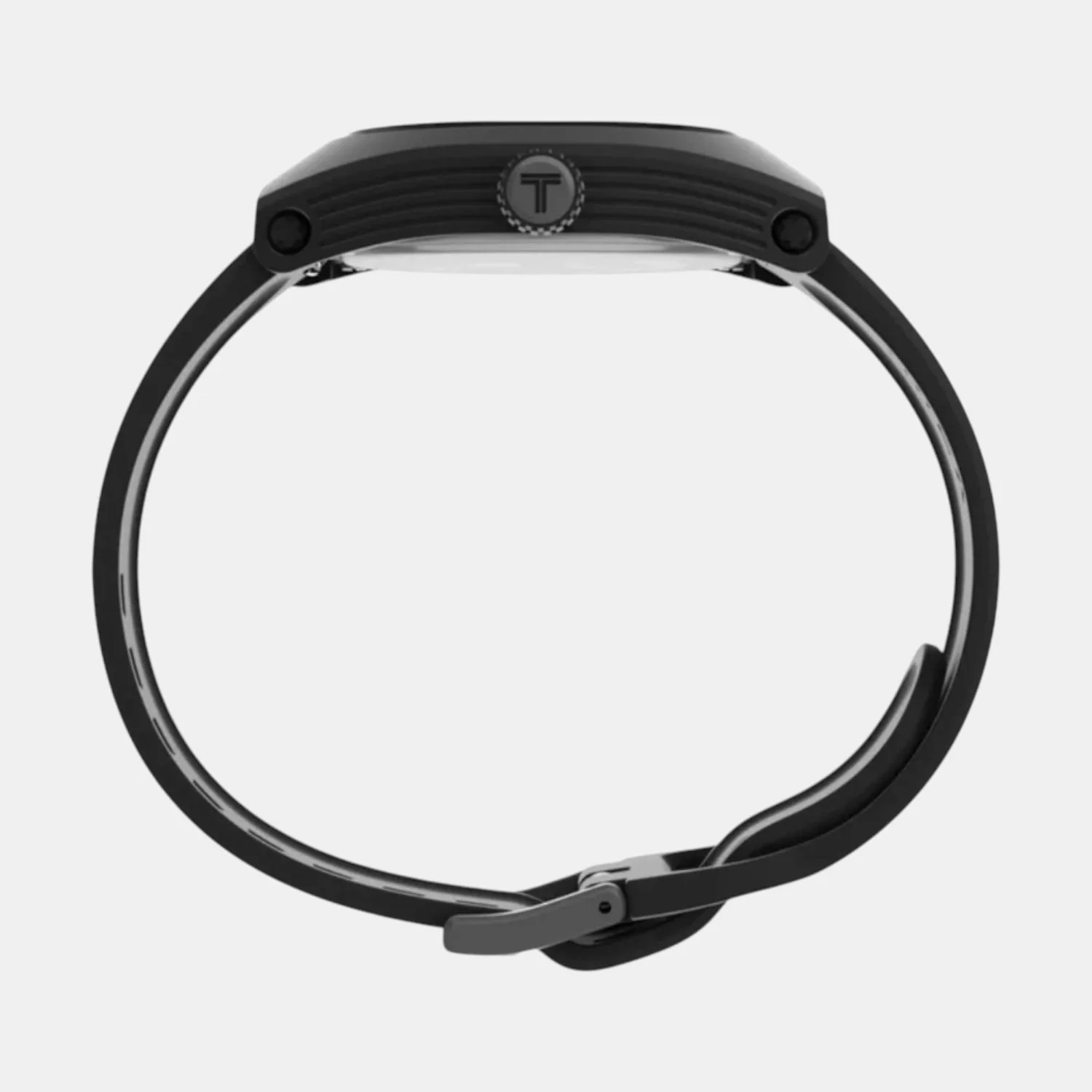 Unisex Quartz Black Dial Analog Resin Watch TW2W42100UJ - Image 3