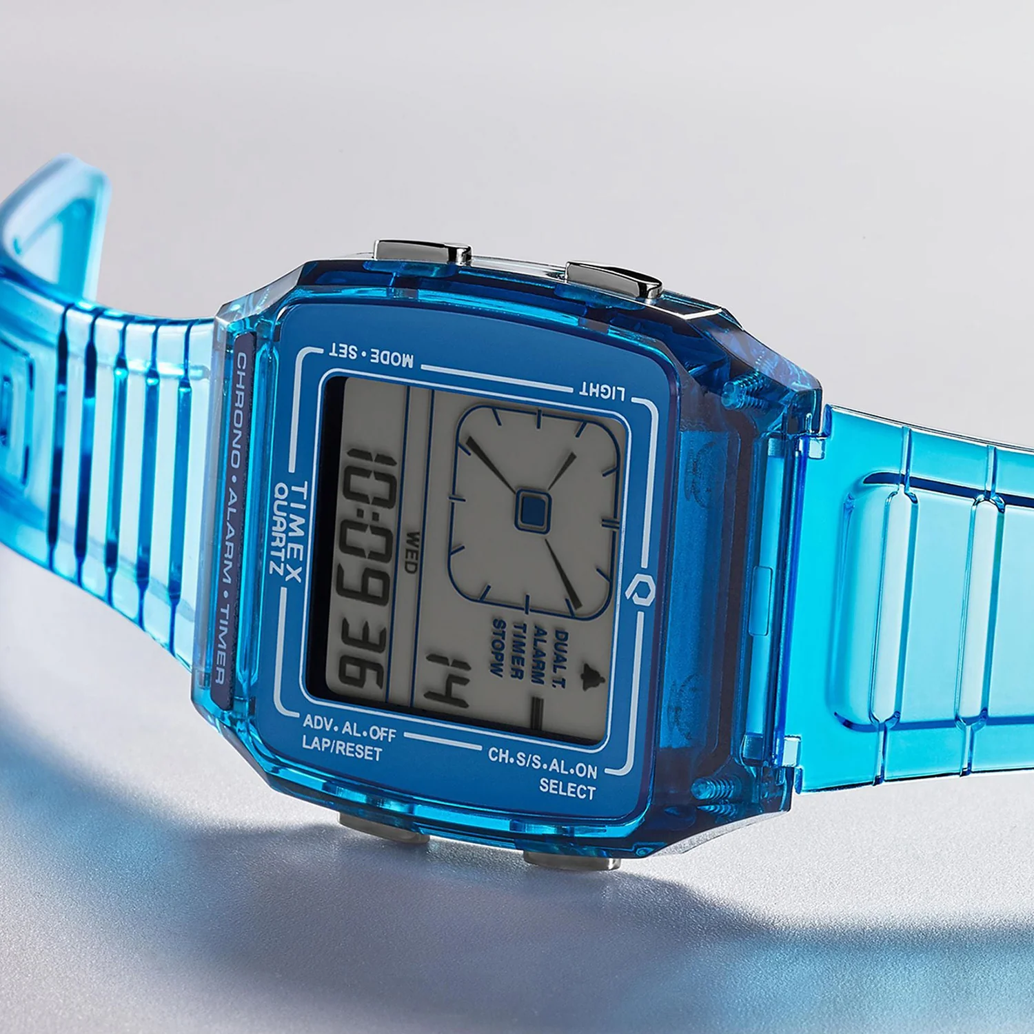 Unisex Quartz Grey Dial Digital Resin Watch TW2W45100UJ - Image 3