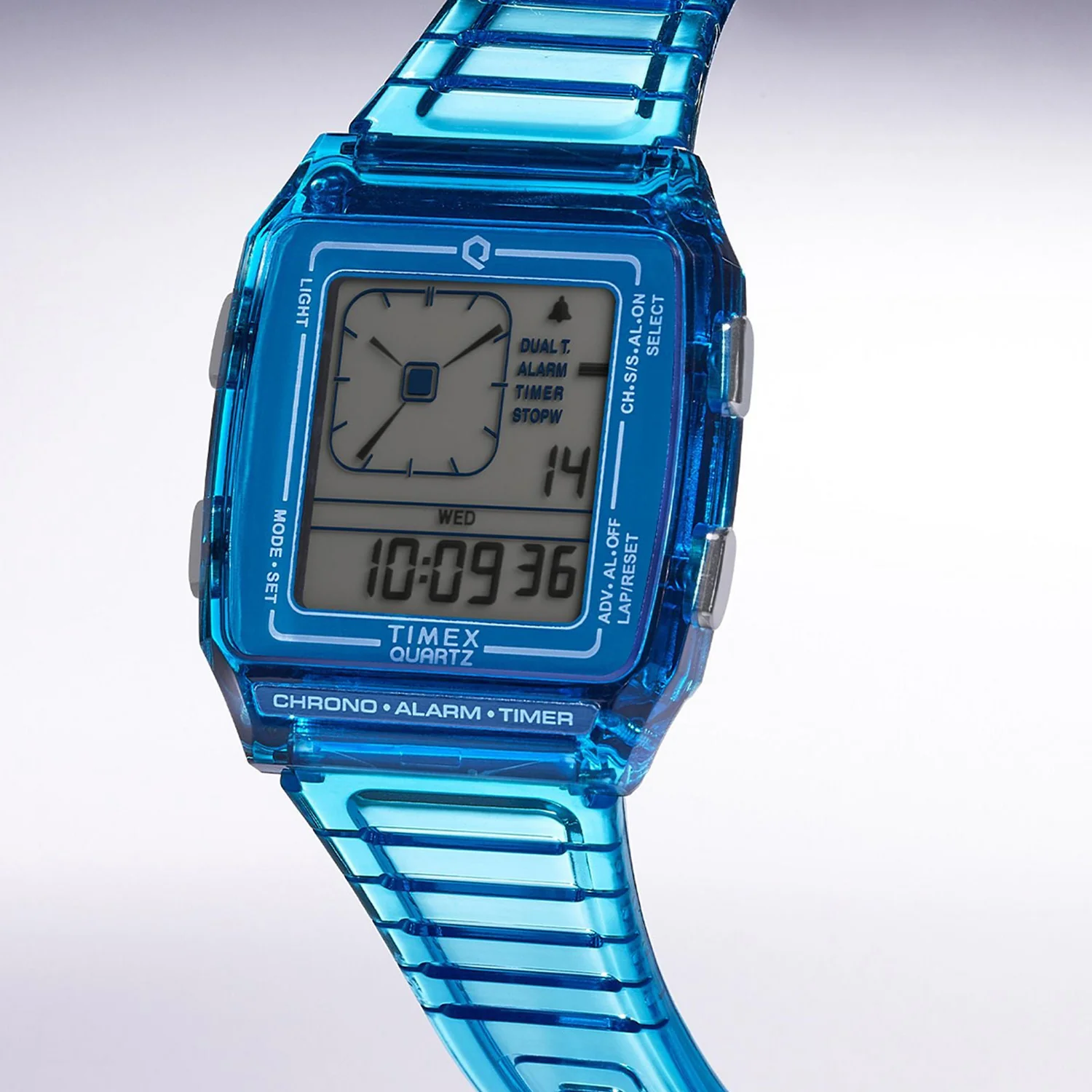 Unisex Quartz Grey Dial Digital Resin Watch TW2W45100UJ - Image 4