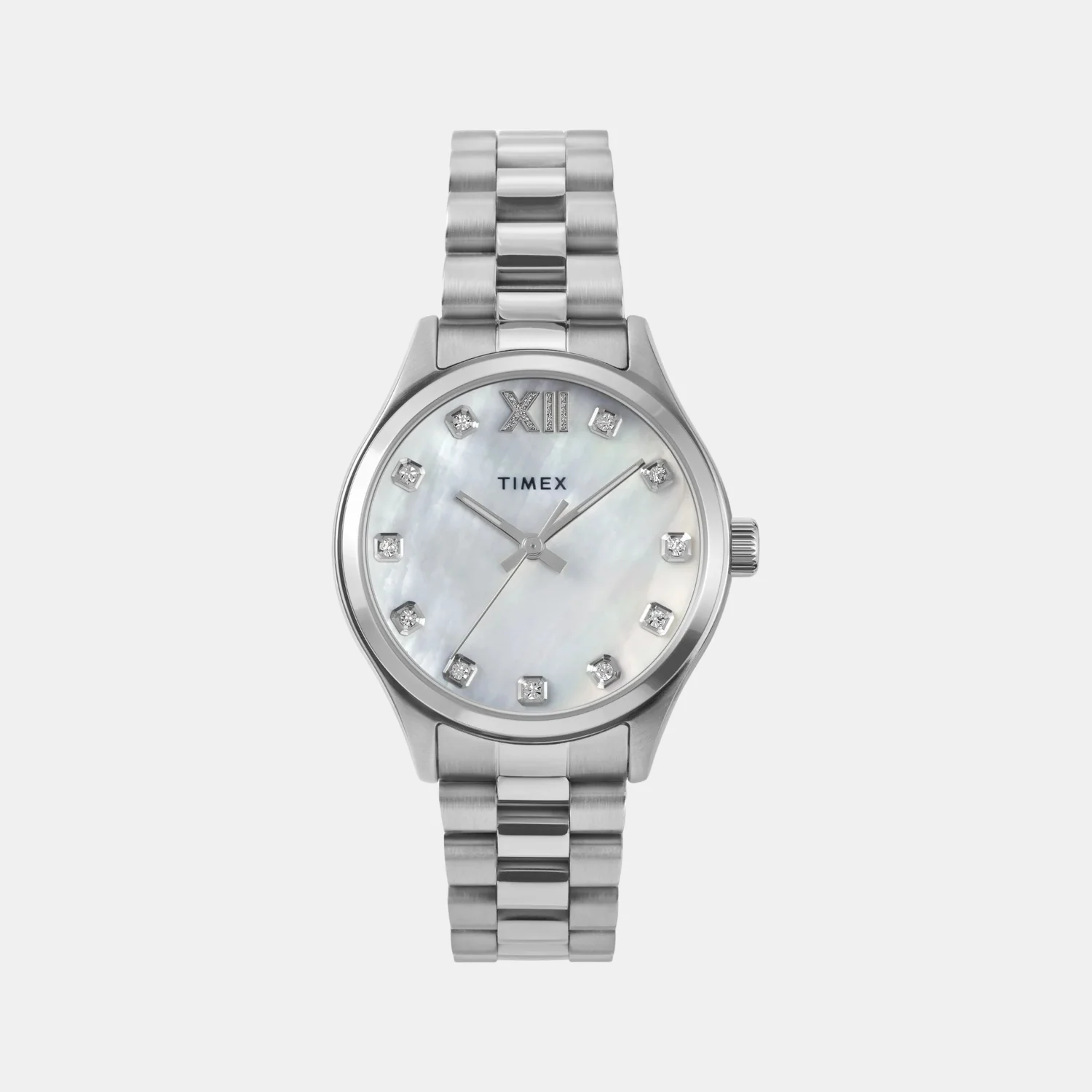 Women Quartz Mother Of Pearl Dial Analog Stainless Steel Watch TW2W85300UJ - Image 2