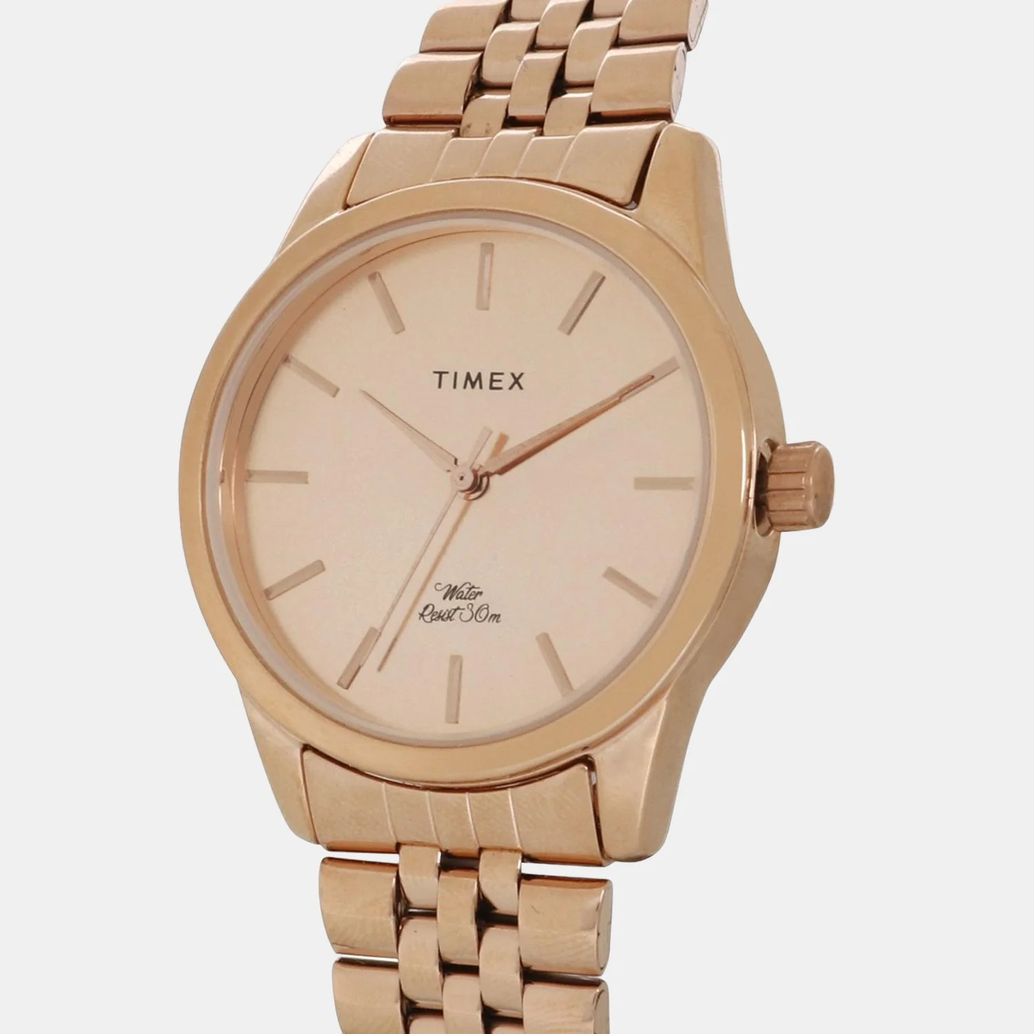Women Quartz Rose Gold Dial Analog Stainless Steel Watch TWEL13102 - Image 3