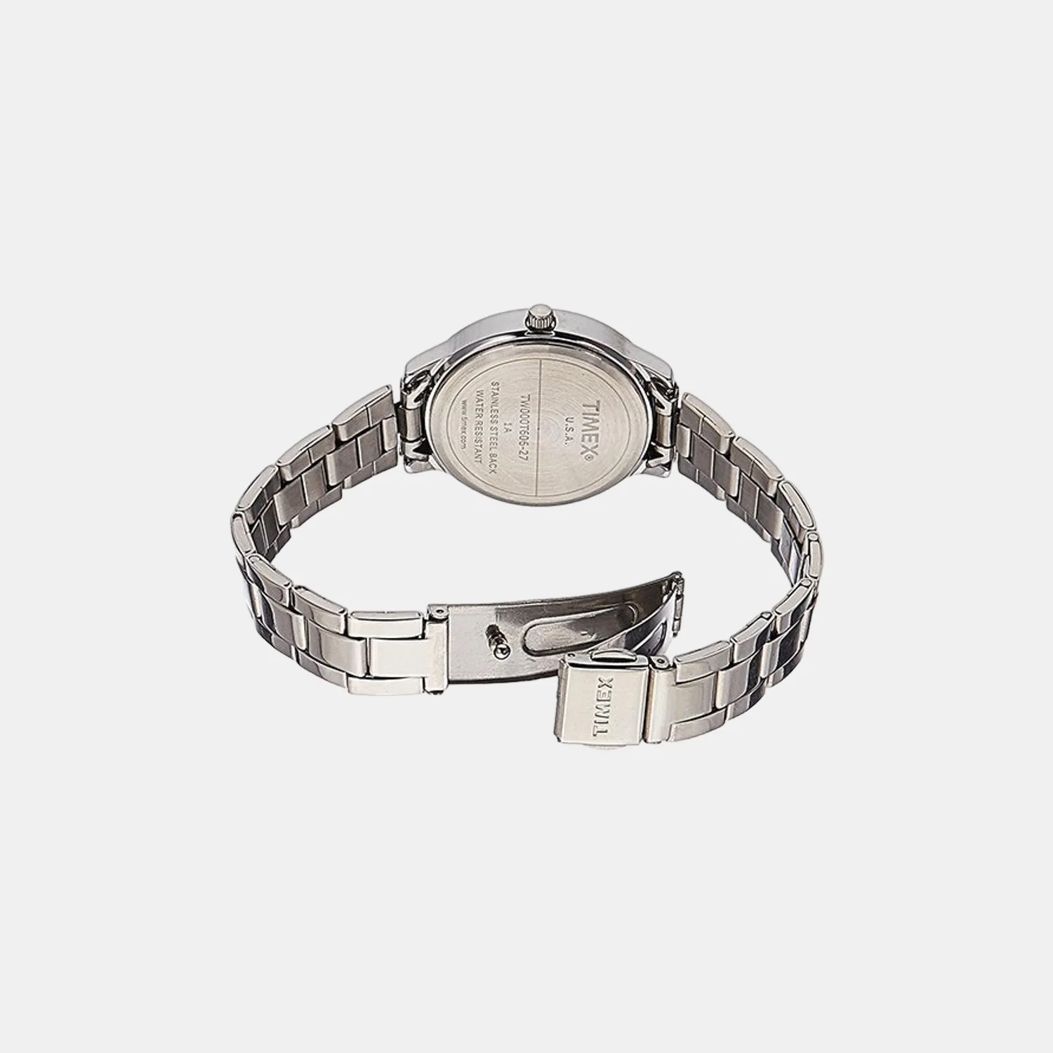 Women Quartz Silver Dial Analog Stainless Steel Watch TW000T606 - Image 2