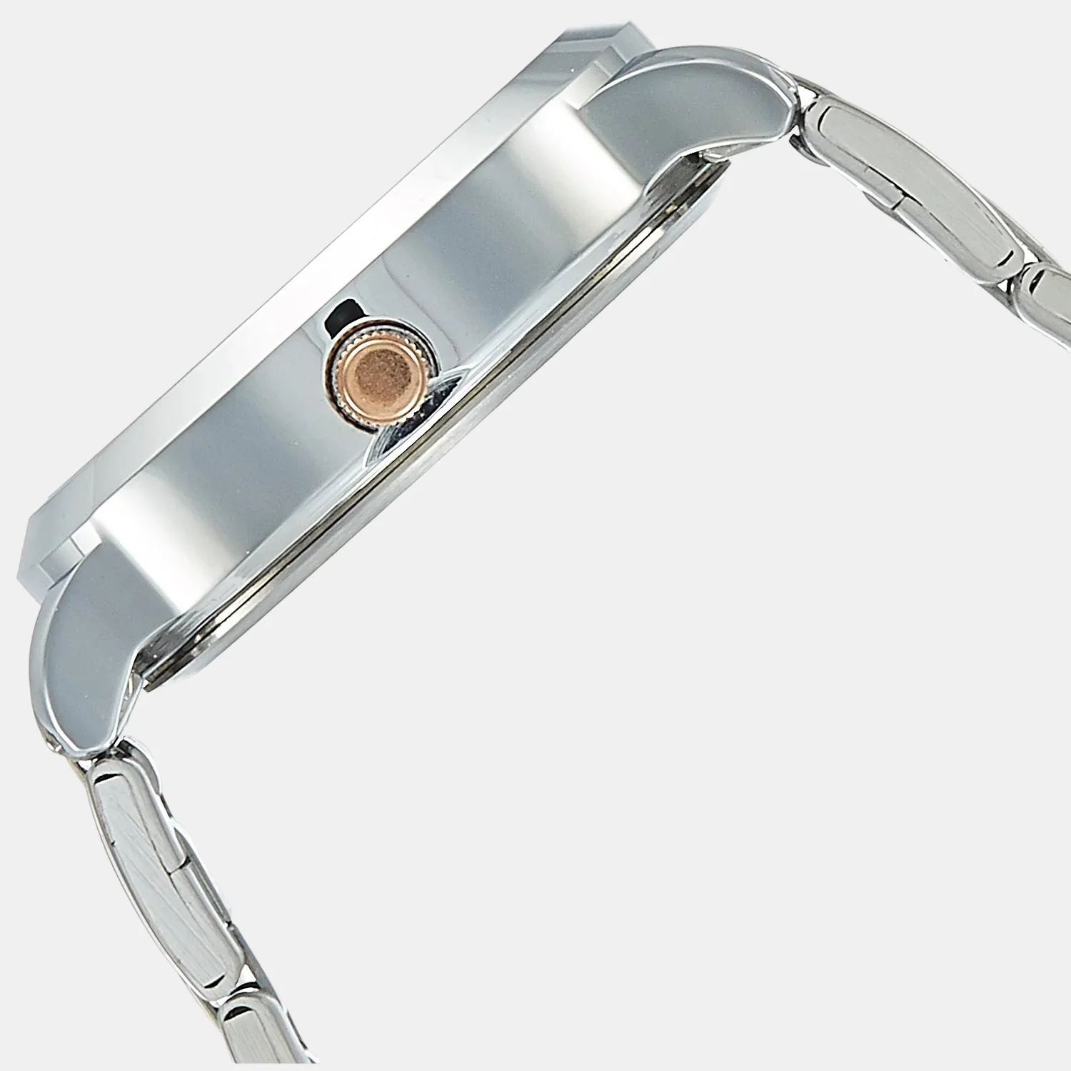 Women Quartz Silver Dial Analog Stainless Steel Watch TW000T607 - Image 2