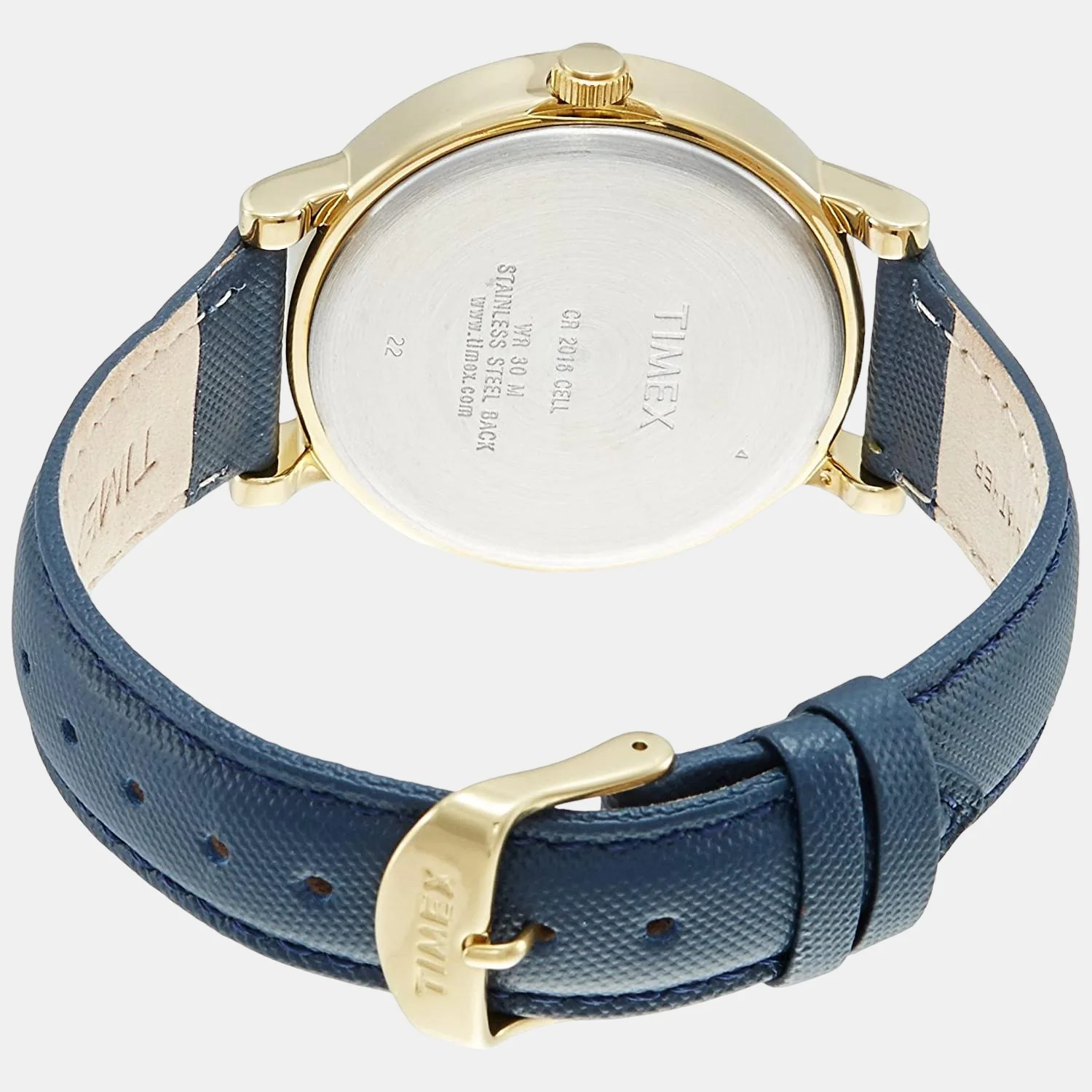 Women Quartz White Dial Analog Leather Watch TW2P63400 - Image 2