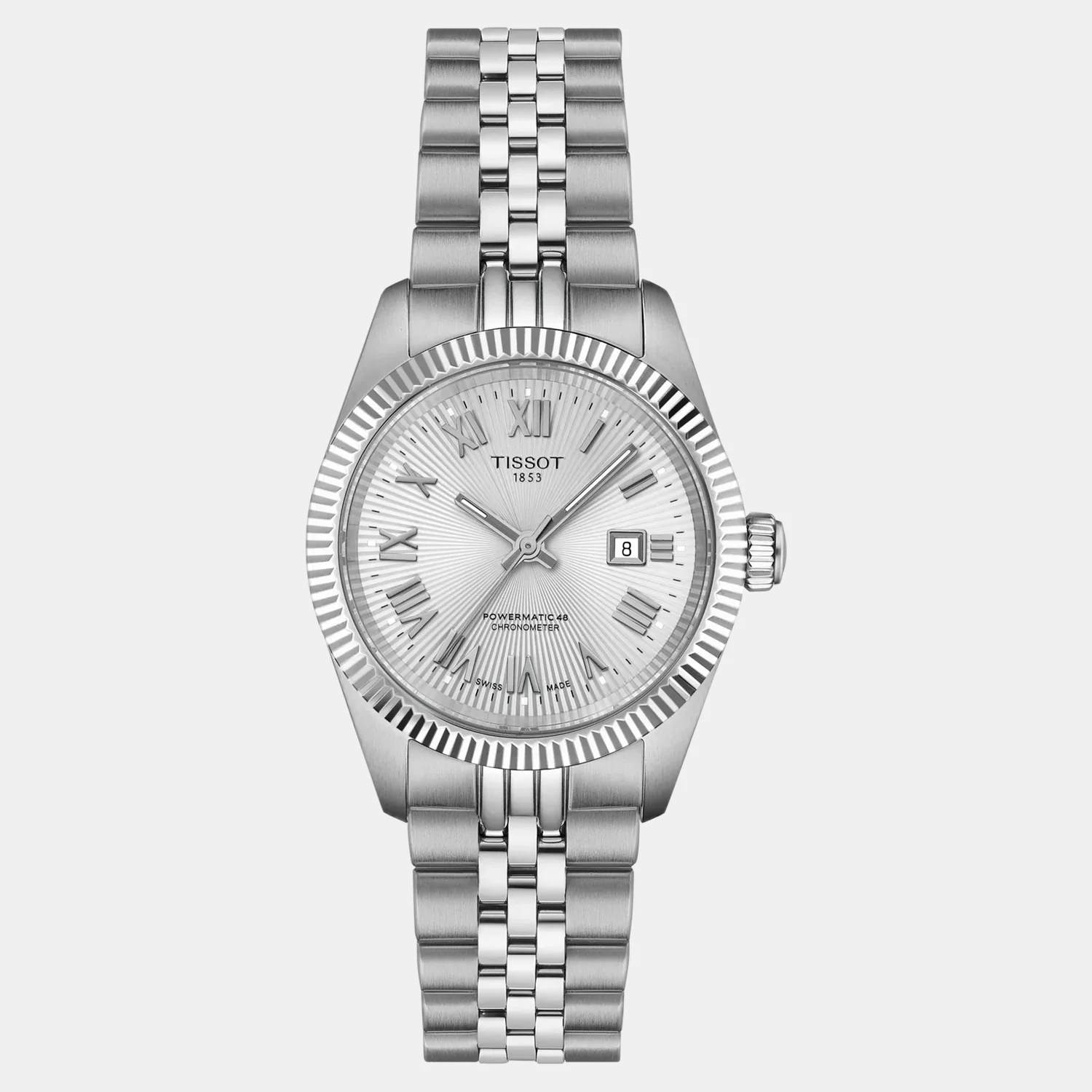 Ballade Women Automatic Silver Dial Analog Stainless Steel Watch T1562081103300 - Image 2