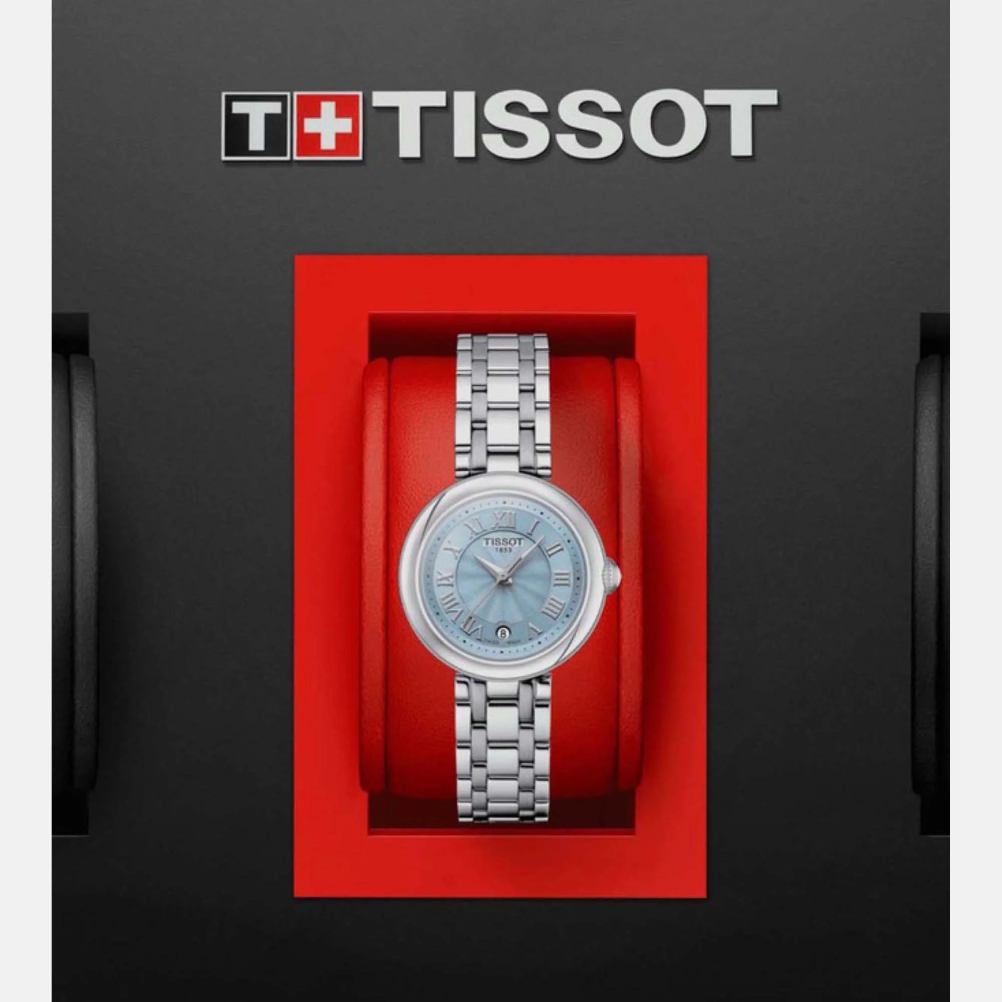 Bellissima Women Quartz Blue Mother Of Pearl Dial Analog Stainless steel Watch T1260101113300 - Image 5