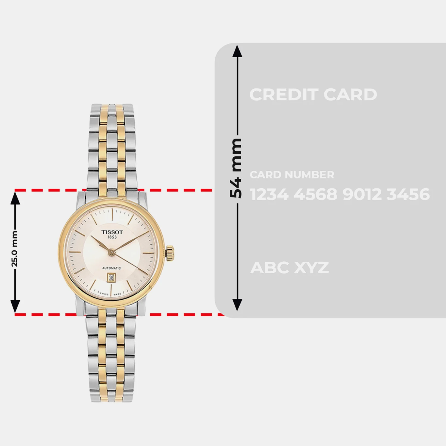 Carson Women Automatic Silver Dial Analog Stainless Steel Watch T1222072203100 - Image 8