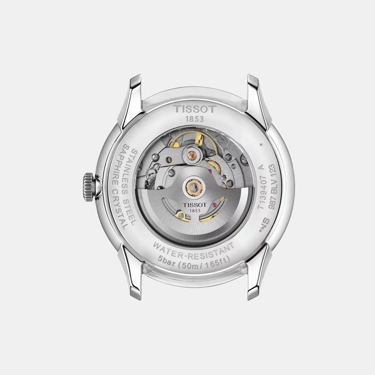 Chemin Des Tourelles Men Automatic Gunmetal Dial Analog Stainless Steel Watch T1394071106800 - Image 3