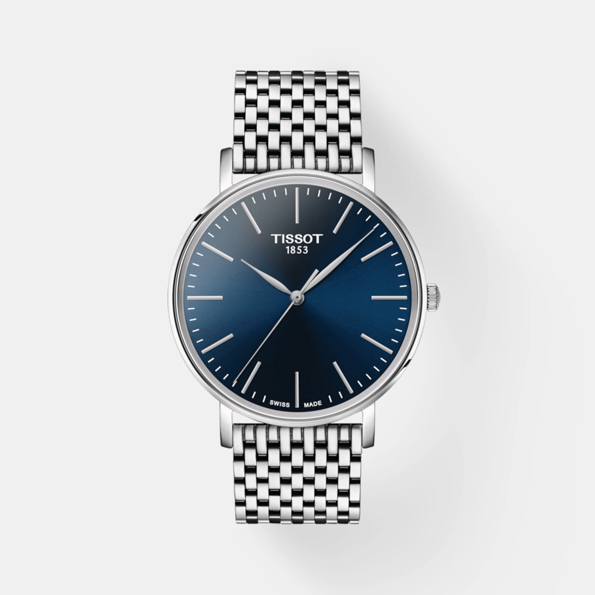 Everytime Men Quartz Blue Dial Analog Stainless steel Watch T1434101104100 - Image 2