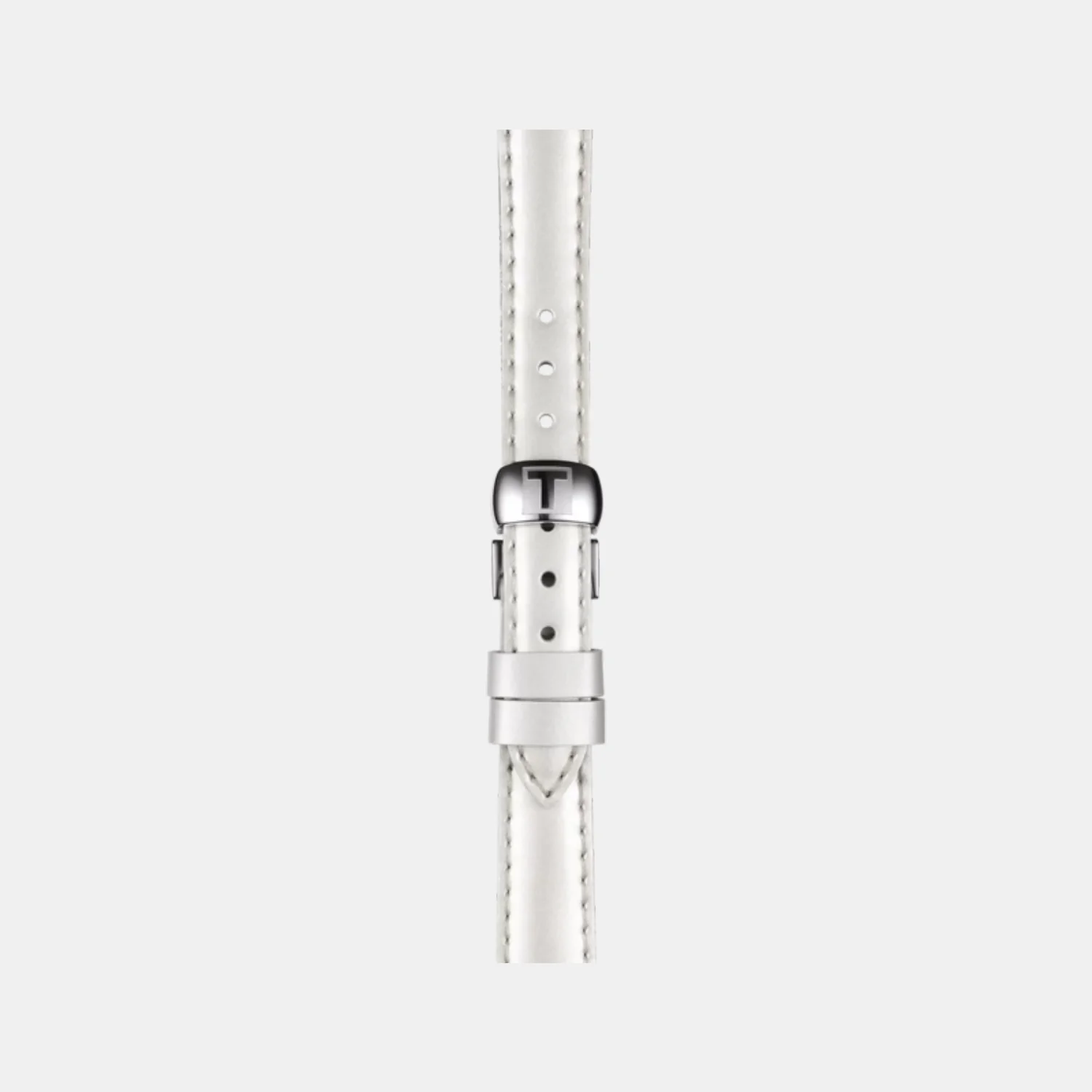Flamingo T-Lady Women Quartz Analog White Mother Of Pearl Dial Leather Watch T0942102611101 - Image 3