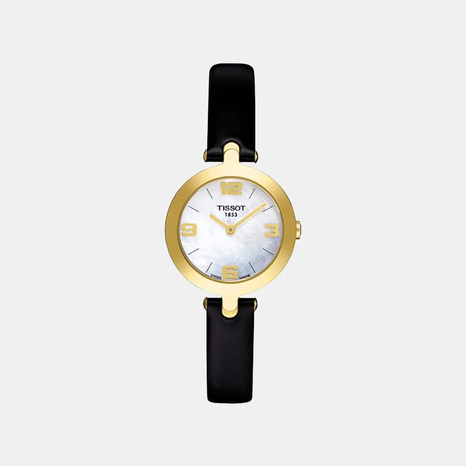 Flamingo Women Quartz Mother Of Pearl Dial Analog Leather Watch T0032093611700