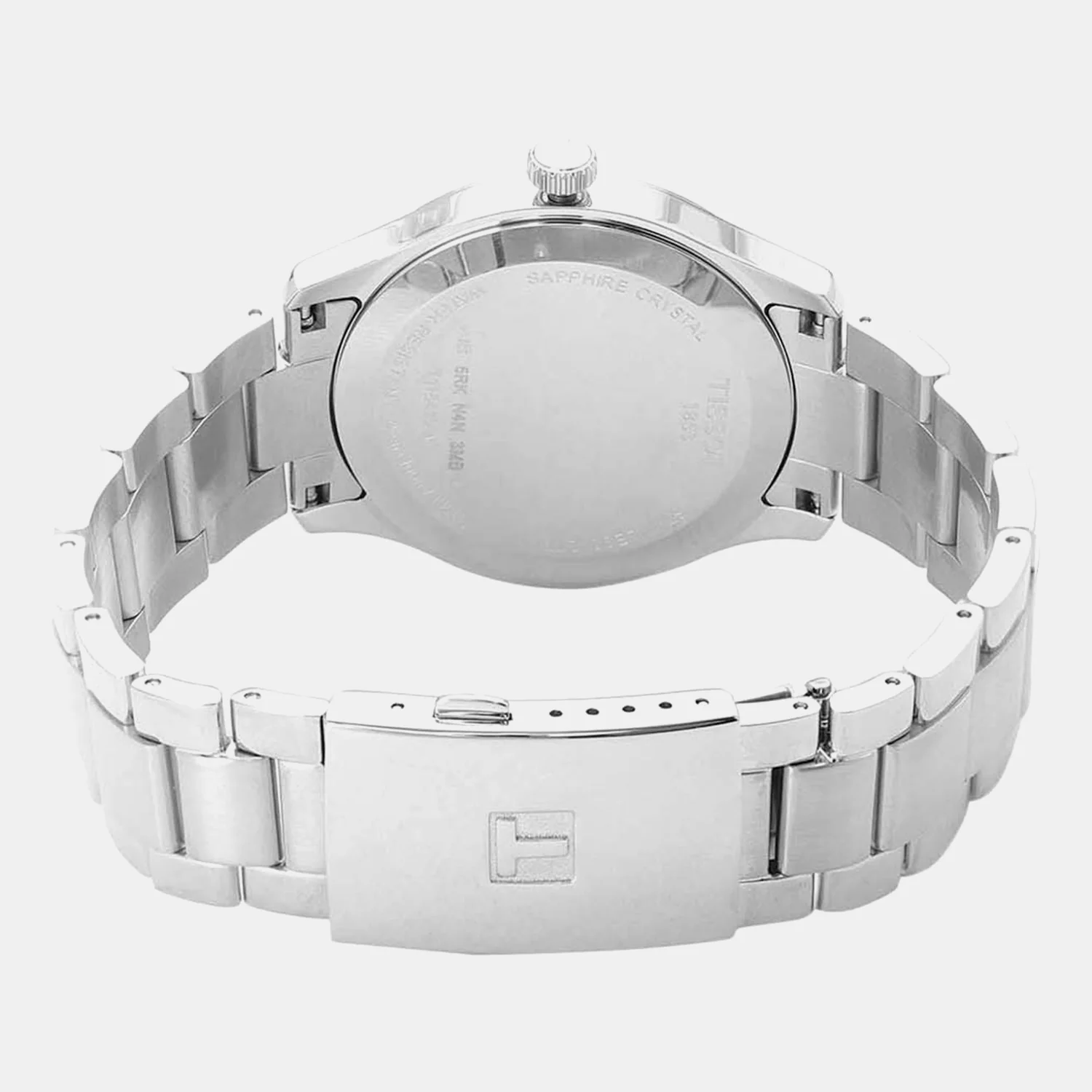 Tissot Gentleman Men Quartz Black Dial Analog Stainless Steel Watch T1164101105700 - Image 6