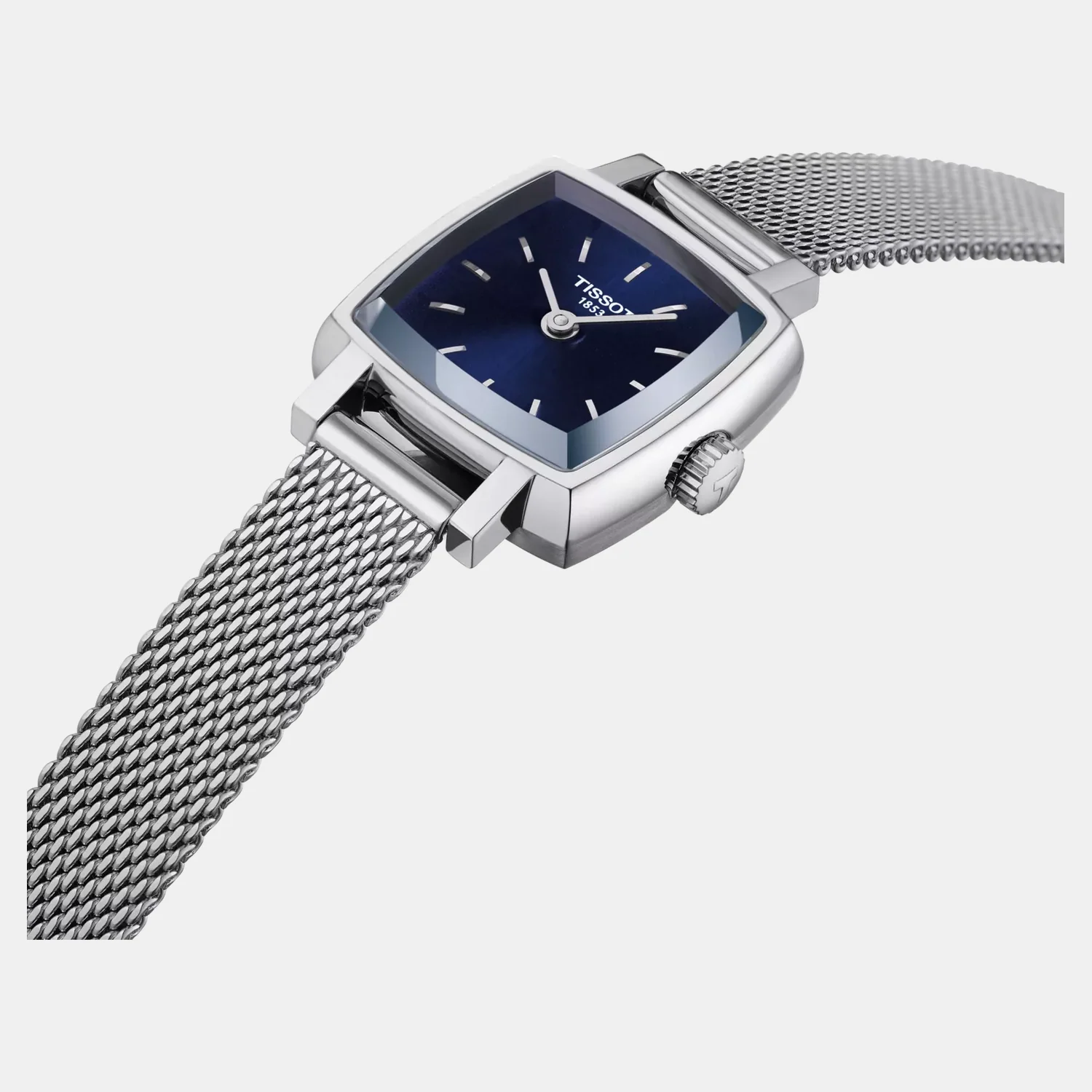 Lovely Women Quartz Blue Dial Analog Stainless Steel Watch T0581091104100 - Image 3