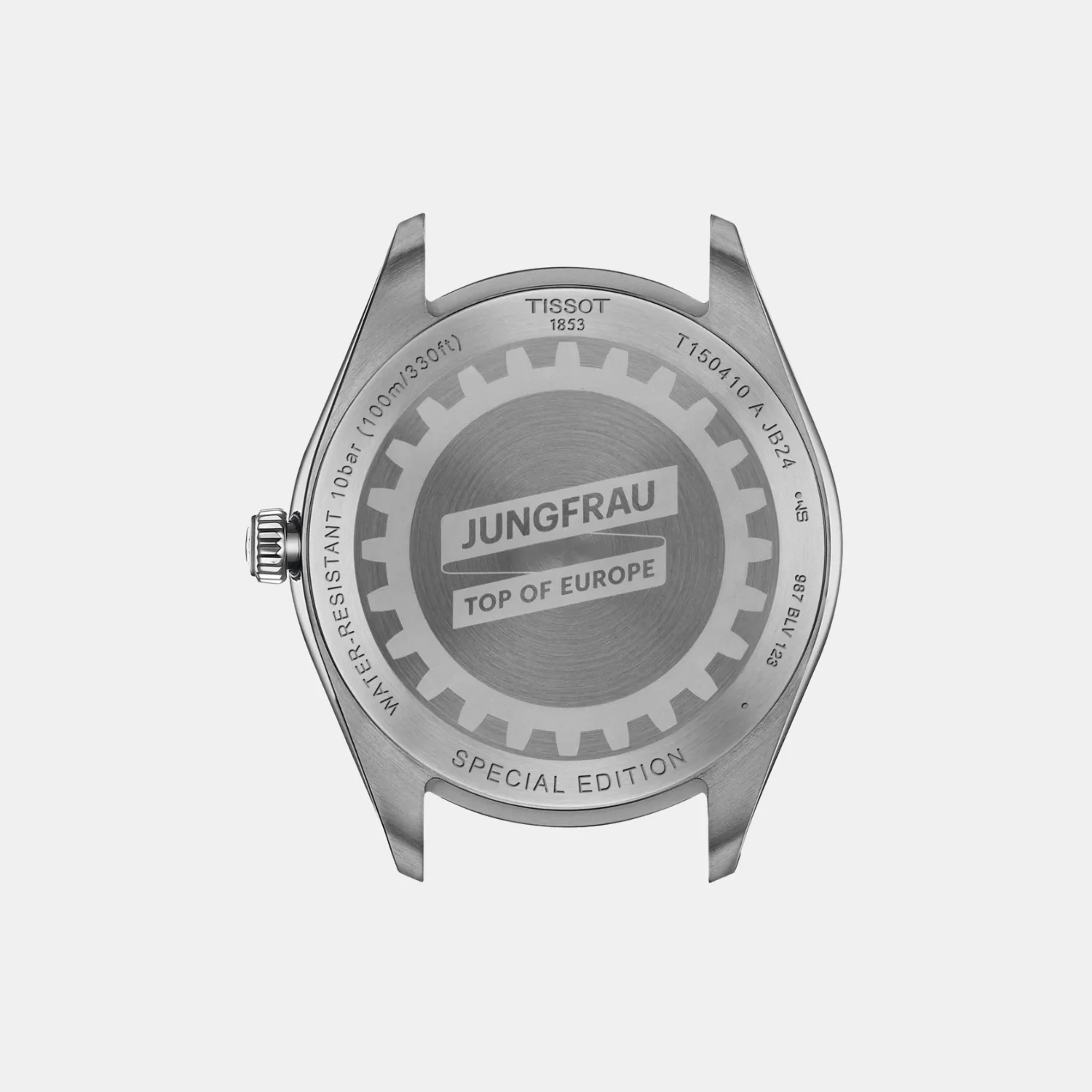 PR 100 Jungfraubahn Men Quartz Silver Dial Analog Stainless Steel Watch T1504101103100 - Image 5