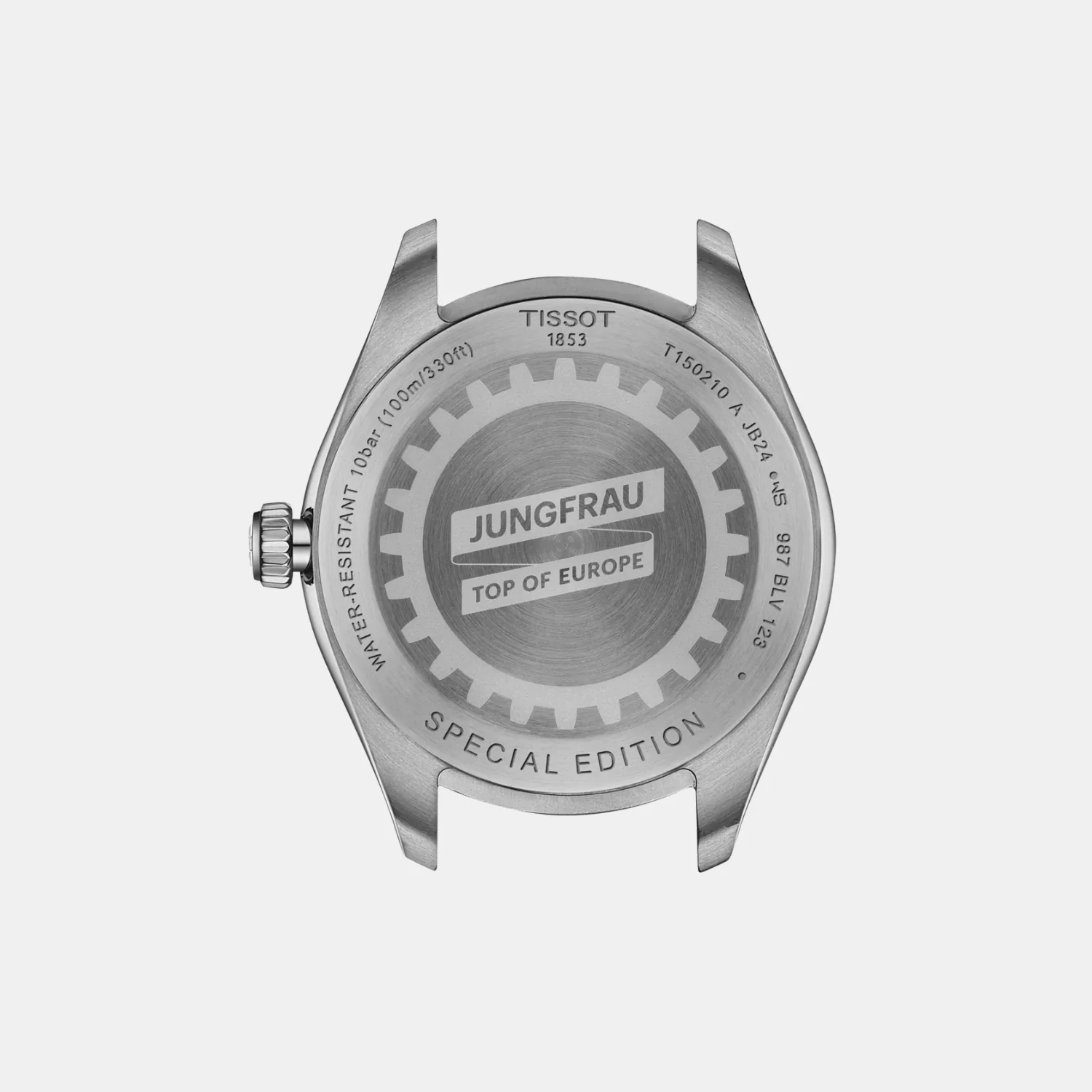 PR 100 Jungfraubahn Women Quartz Blue Dial Analog Stainless Steel Watch T1502101104101 - Image 5