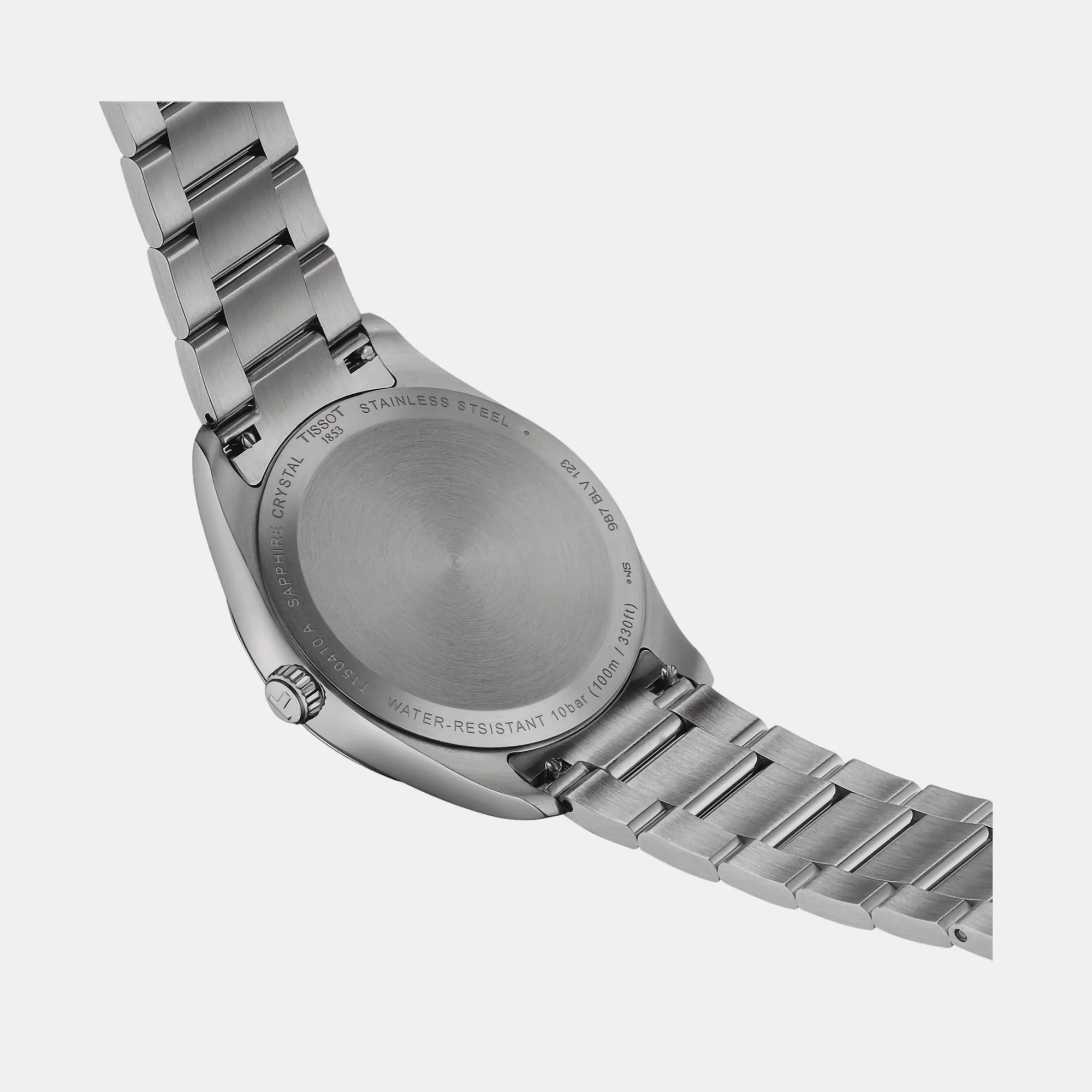 PR 100 Men Quartz Blue Dial Analog Stainless Steel Watch T1504101104100 - Image 6