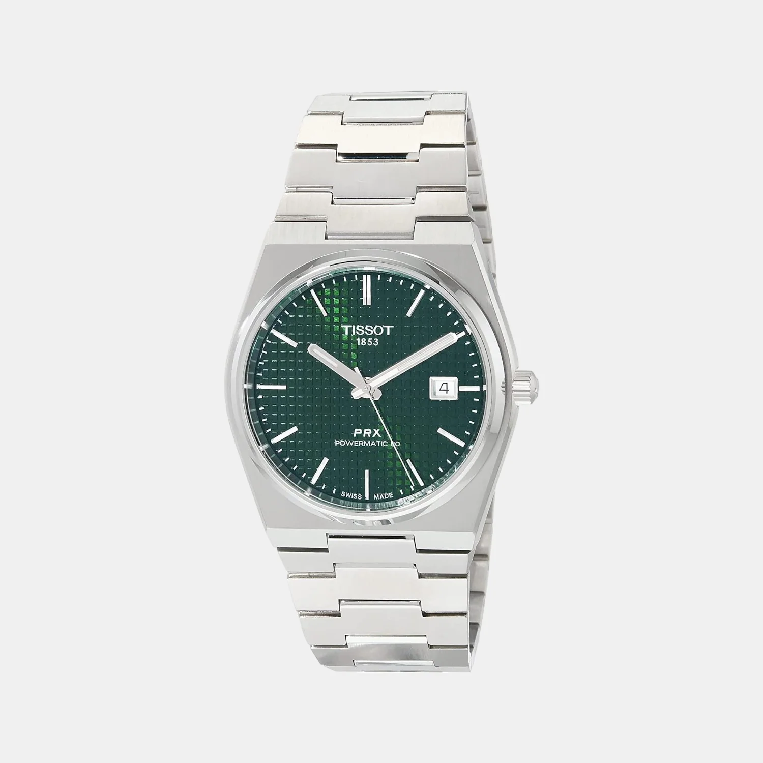 PRX Men Automatic Green Dial Analog Stainless Steel Watch T1374071109100