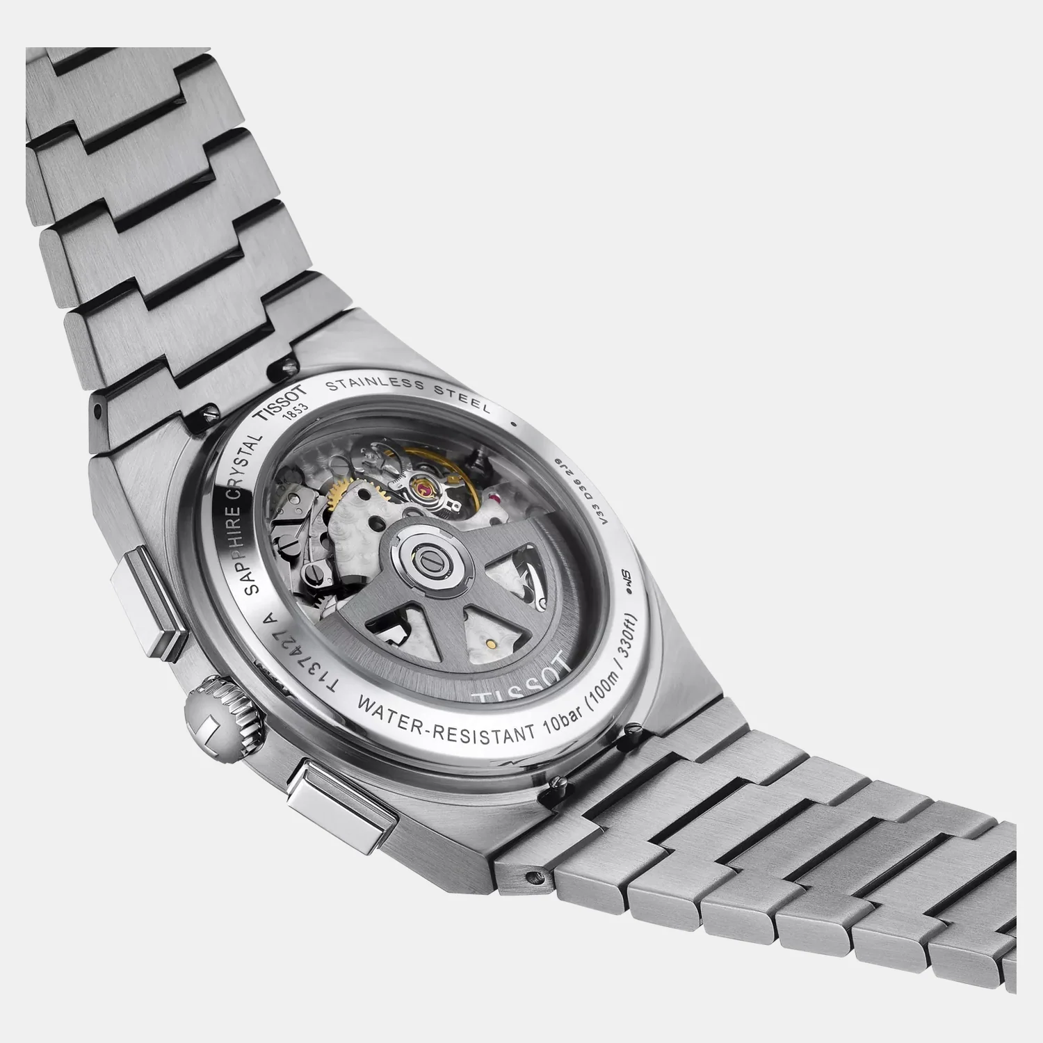 Prx Men Automatic White Dial Chronograph Stainless Steel Watch T1374271101101 - Image 6