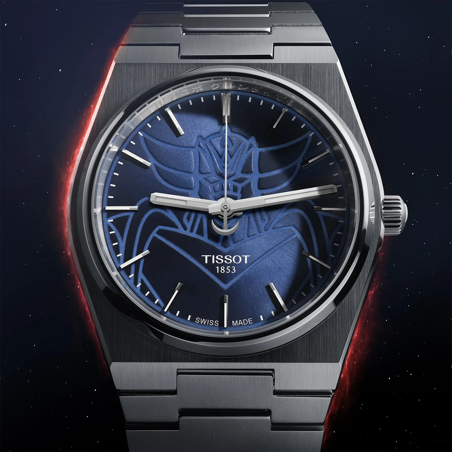 PRX UFO Robot Grendizer Men Automatic Blue Dial Analog Stainless Steel Watch T1374071104102 - Image 7