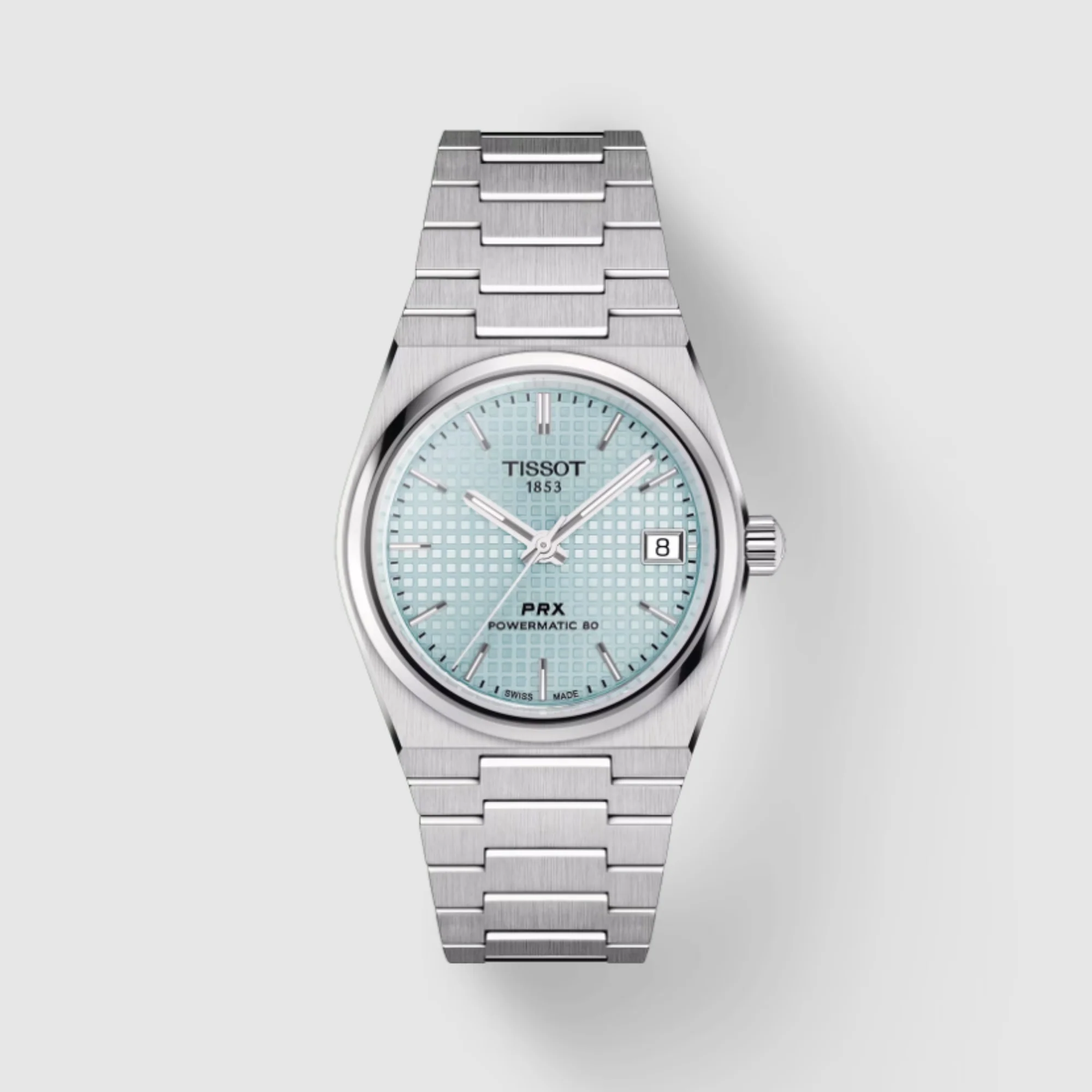PRX Unisex Automatic Ice Blue Dial Analog Stainless Steel Watch T1372071135100 - Image 2