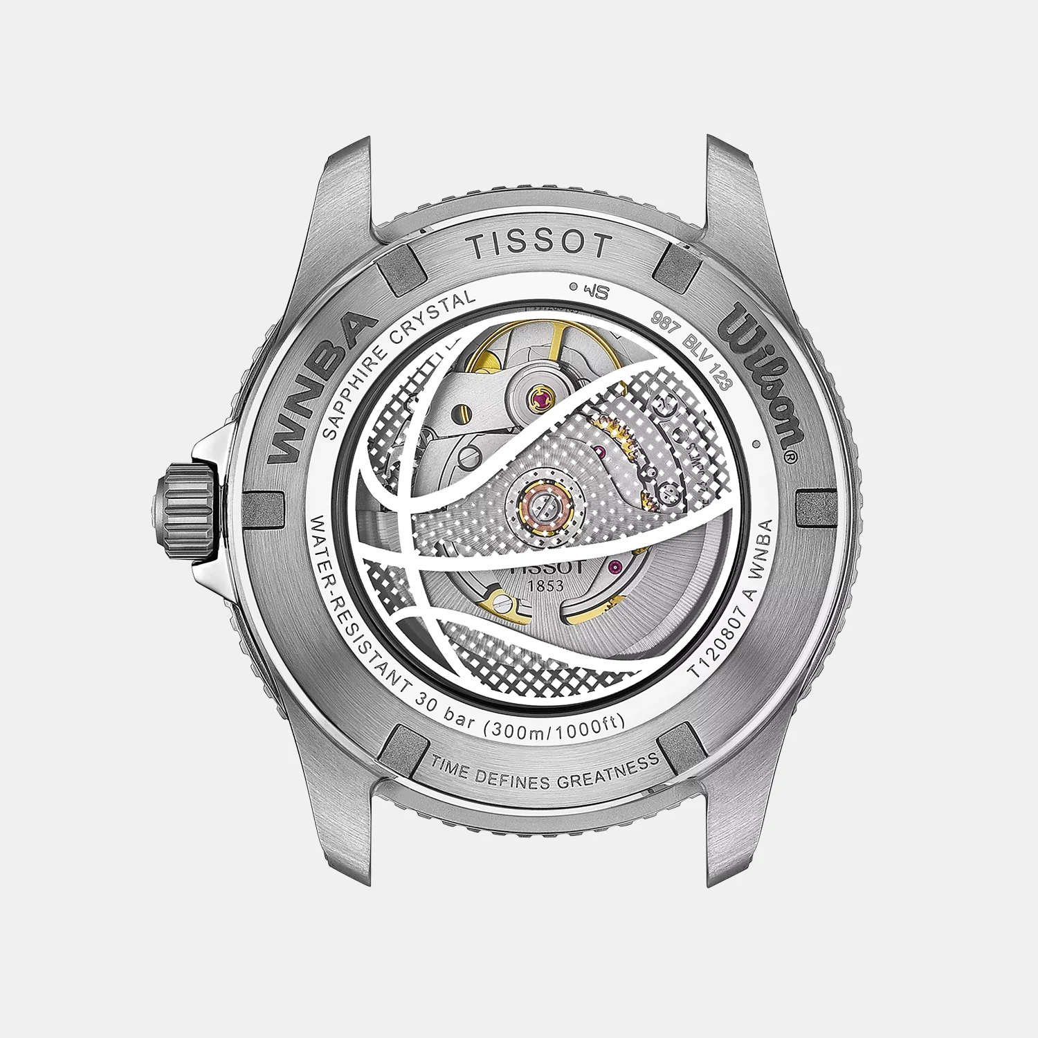Seastar Wilson WNBA Men Automatic Black Dial Analog Leather Watch T1208071705100 - Image 3