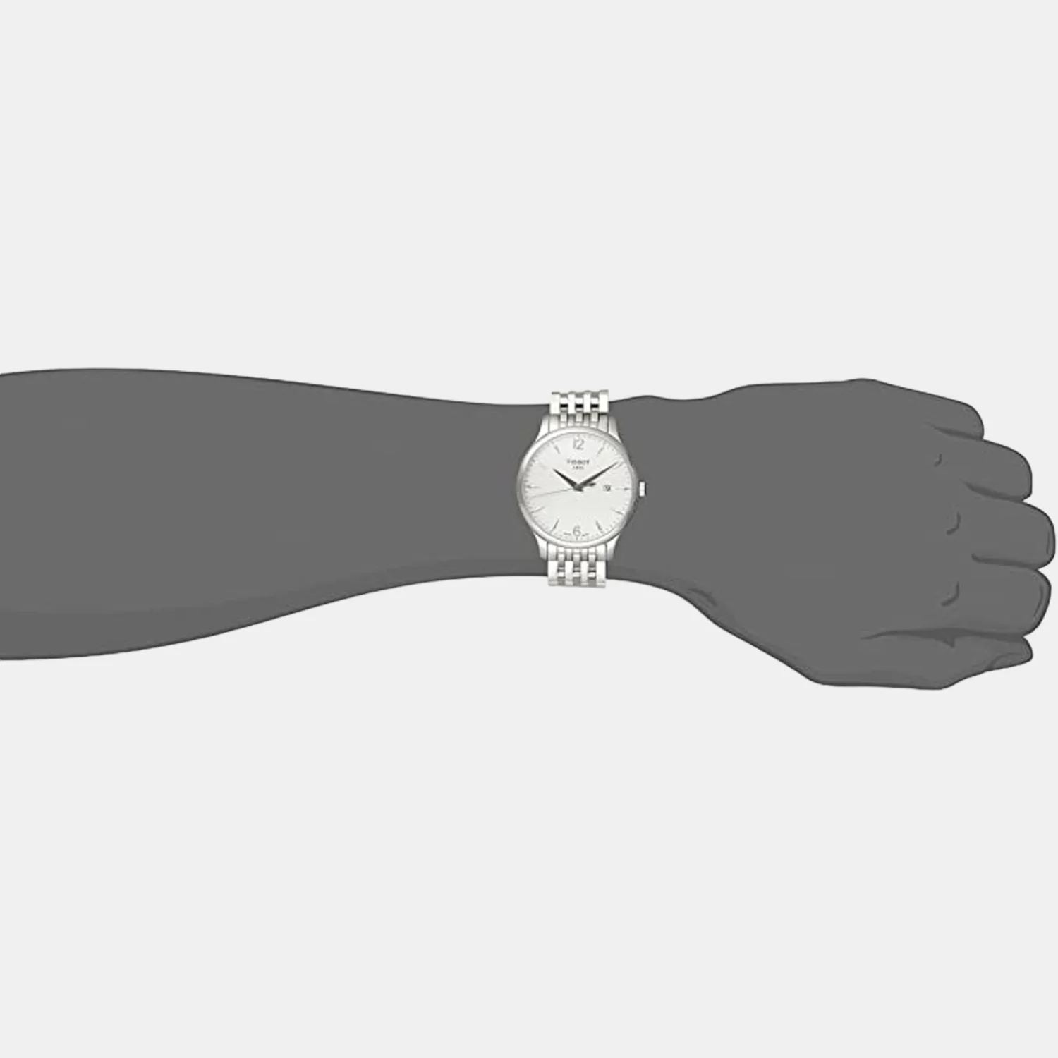 Tradition Men Analog Stainless Steel Watch T0636101103700 - Image 4