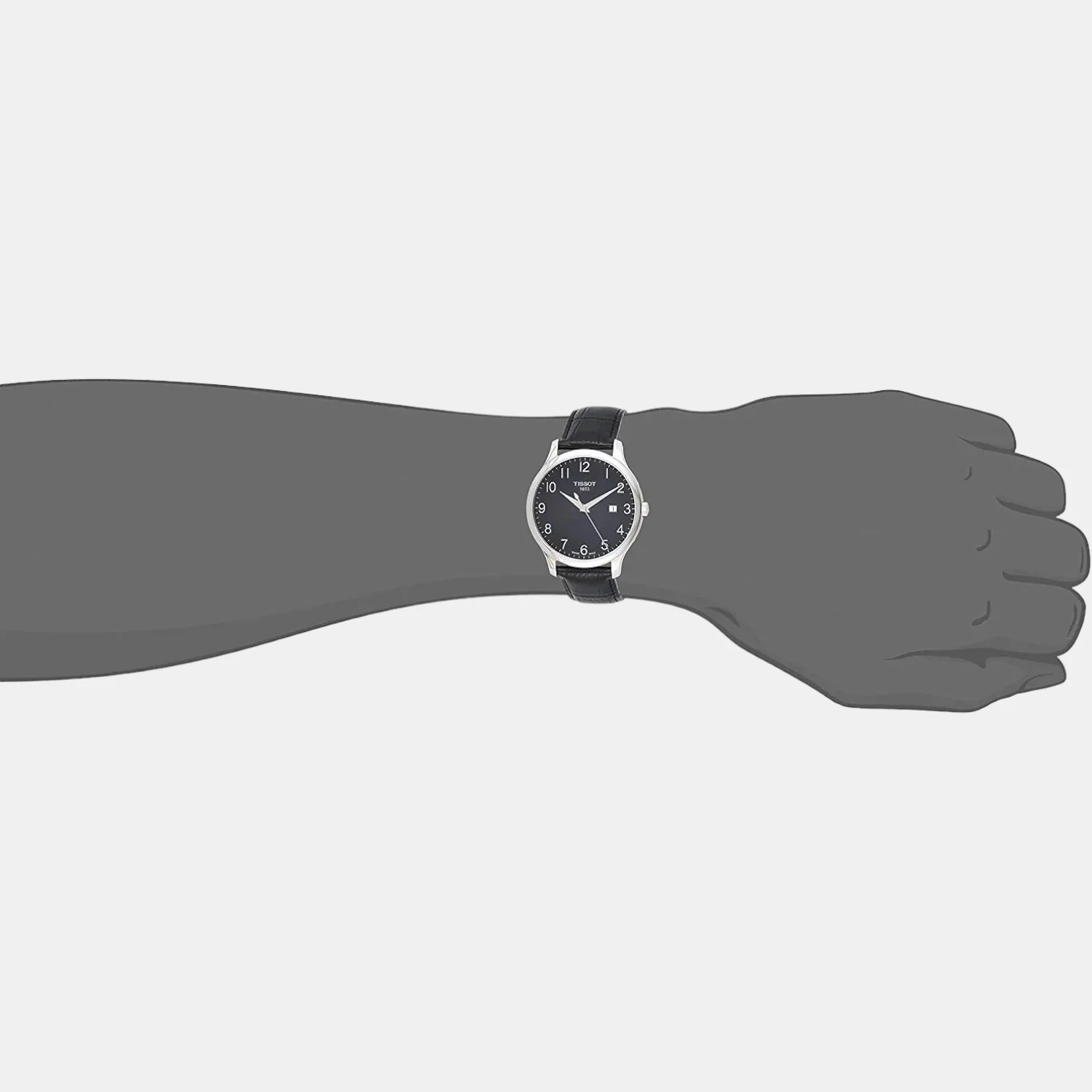 Tradition Men Analog Leather Watch T0636101605200 - Image 4