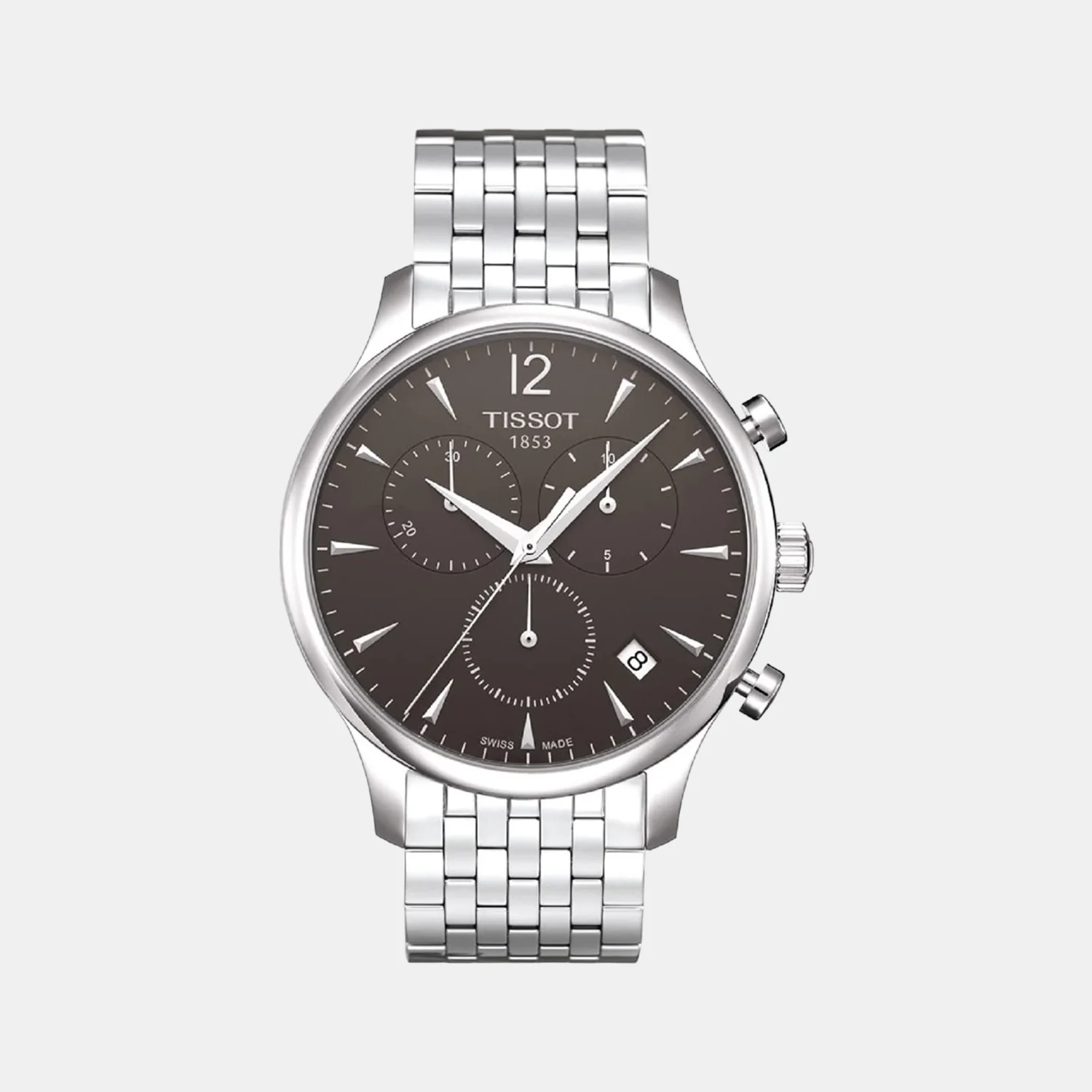 Tradition Men Chronograph Stainless Steel Watch T0636171106700
