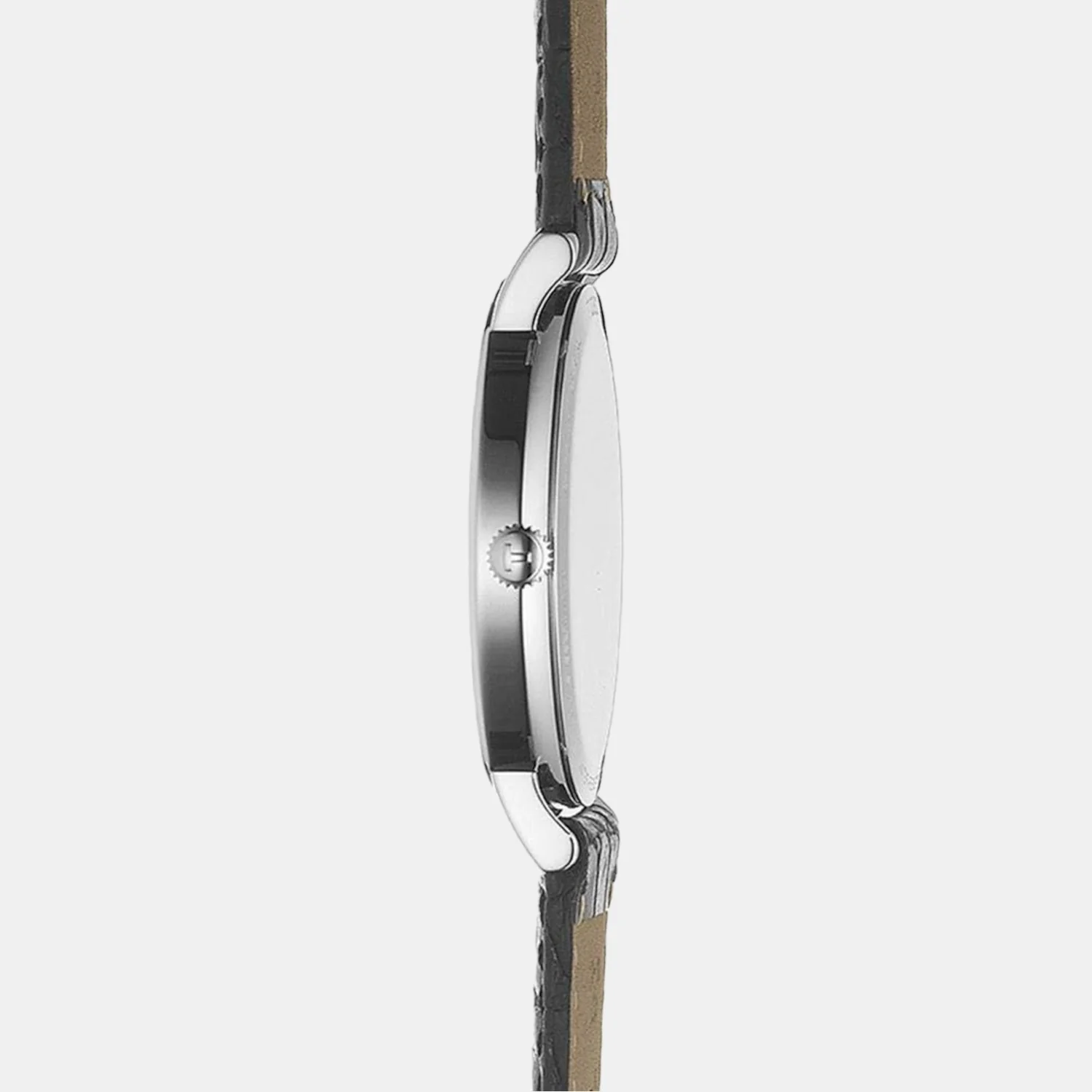 Everytime Men's Black Analog Leather Watch T1094101605300 - Image 2