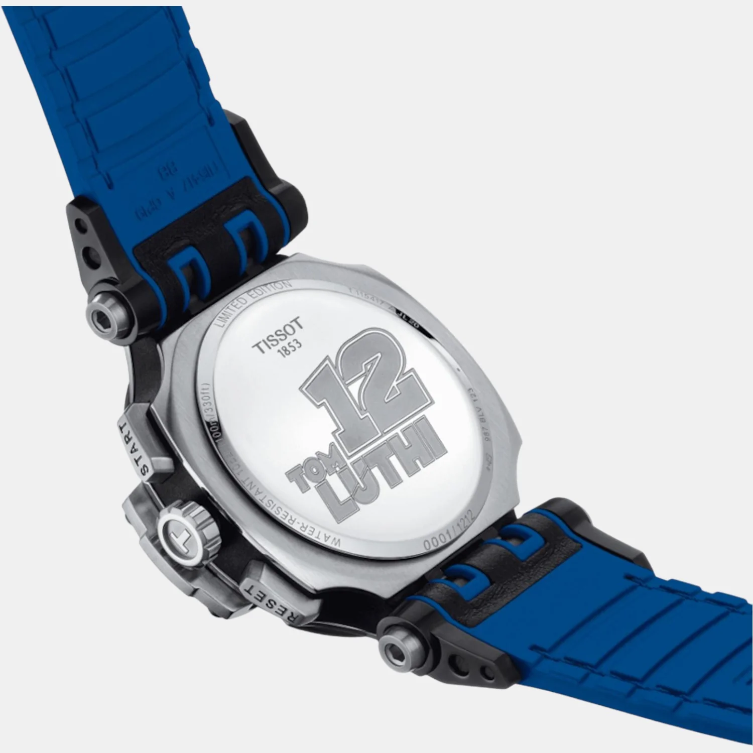 T-Race Men Chronograph Leather Watch T1154172705703 - Image 3