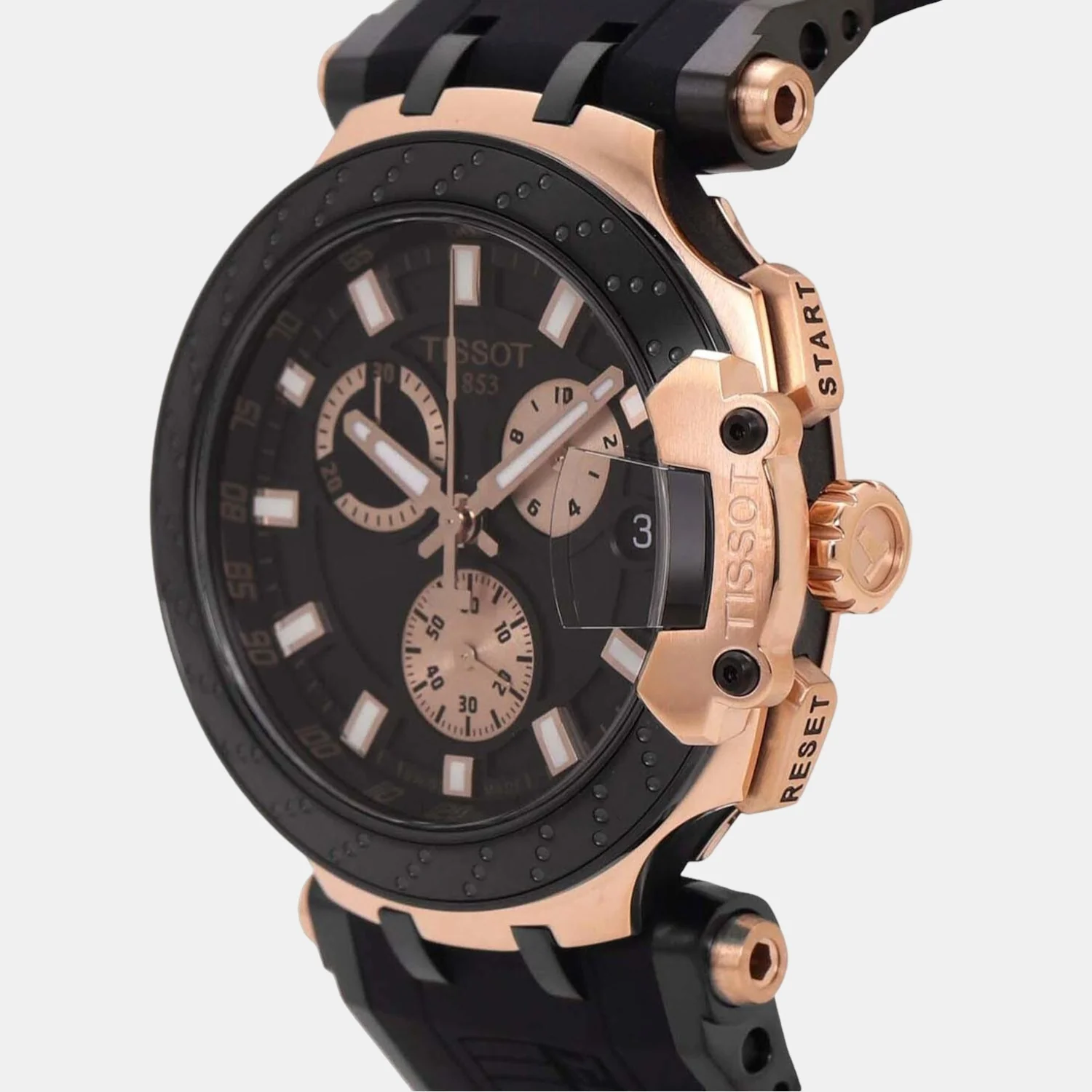 T-Race Men Chronograph Silicon Watch T1154173705100 - Image 3