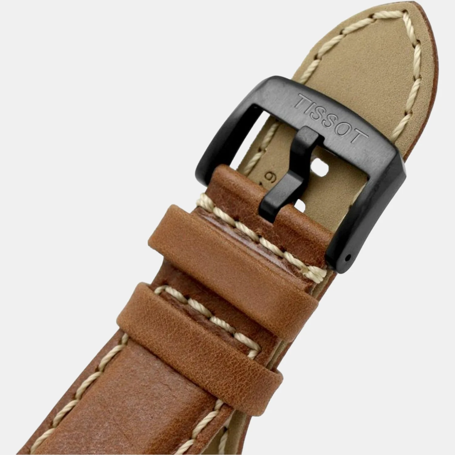 Tissot XL Men Quartz Black Dial Analog Leather Watch T1166173605203 - Image 7