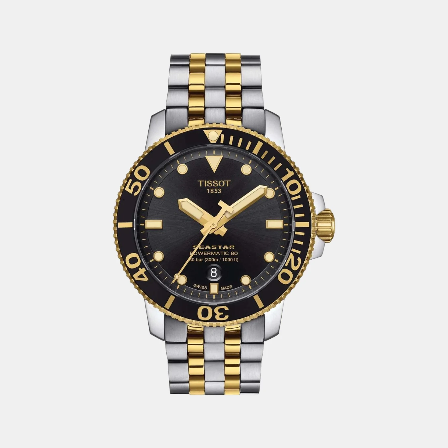 Seastar Men Analog Stainless Steel Watch T1204072205100