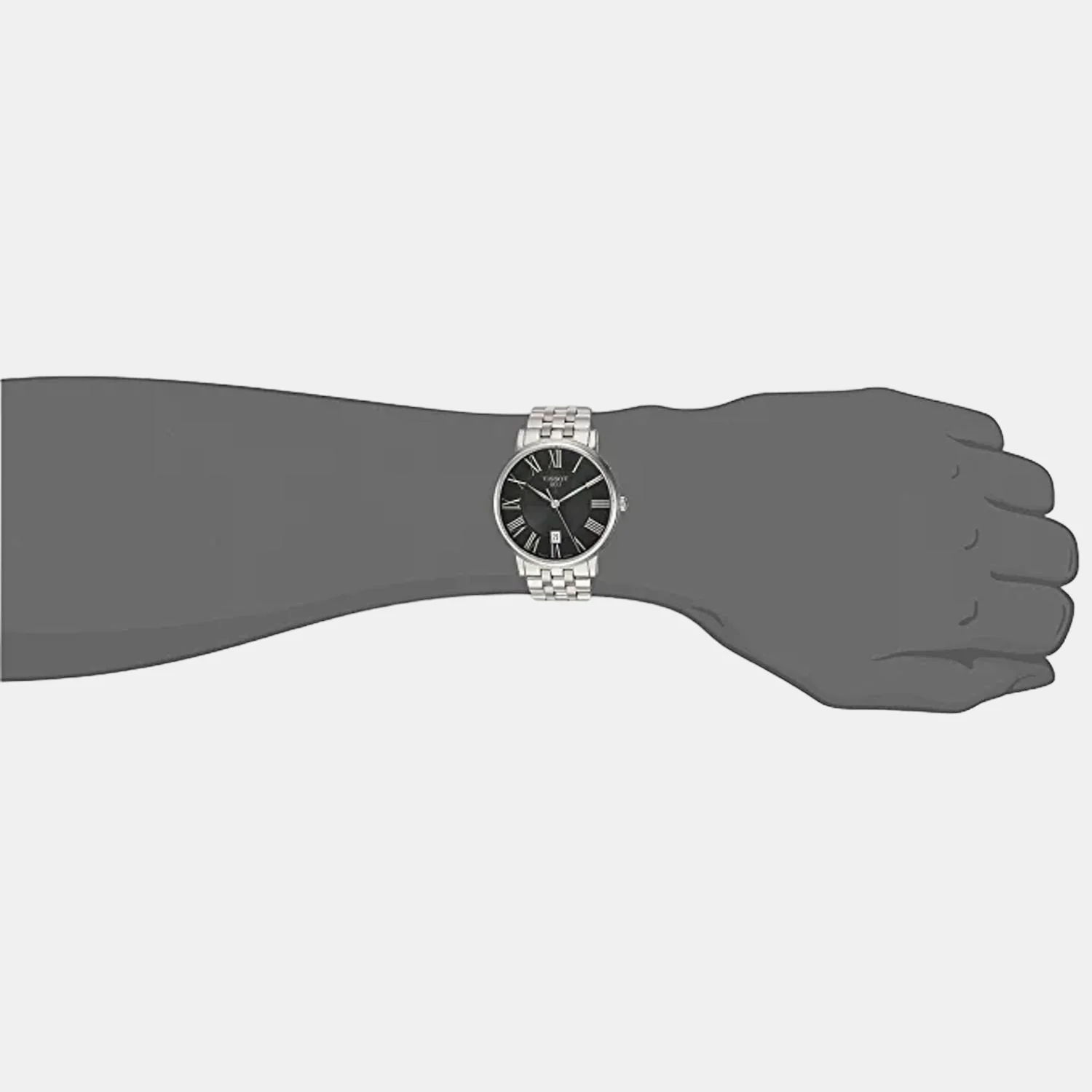 Carson Unisex Analog Stainless Steel Watch T1224101105300 - Image 2