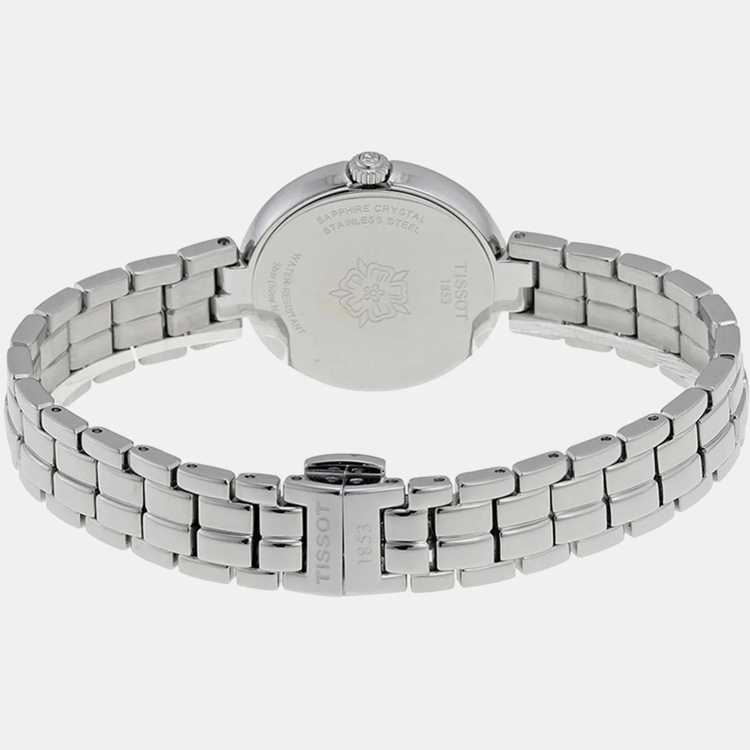 Flamingo Women Quartz Blue Dial Analog Stainless Steel Watch T0942101112100 - Image 5