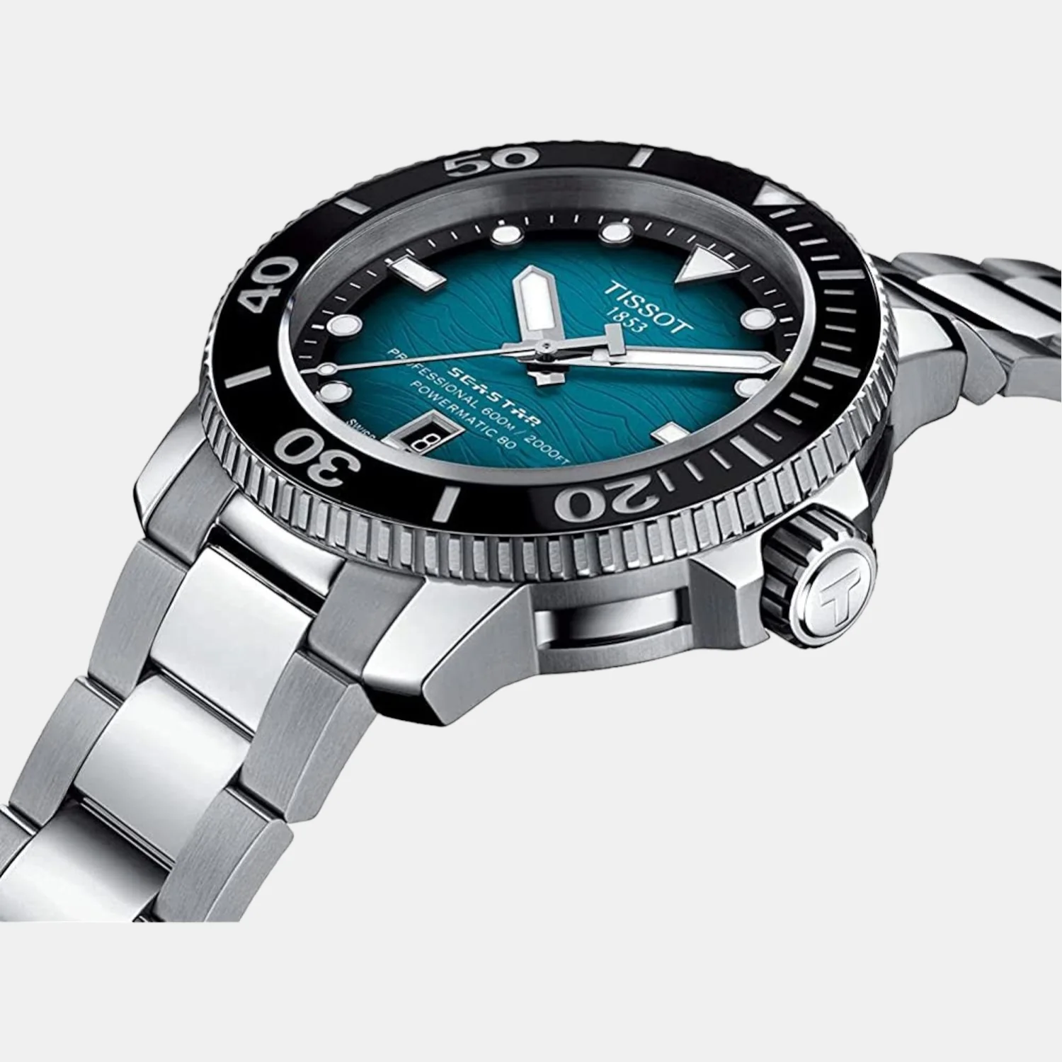 Seastar Men Automatic Stainless Steel Watch T1206071104100 - Image 3