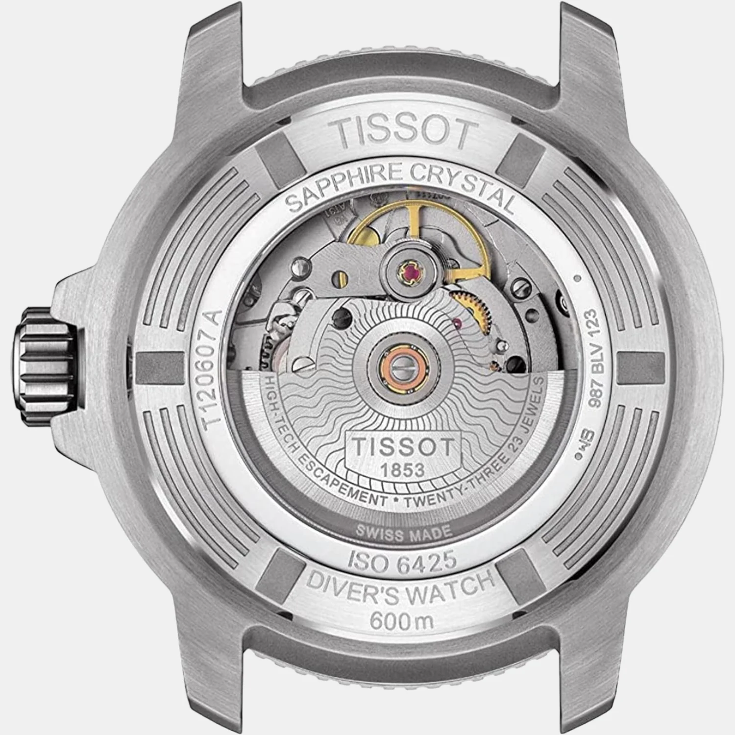 Seastar Men Automatic Stainless Steel Watch T1206071104100 - Image 5
