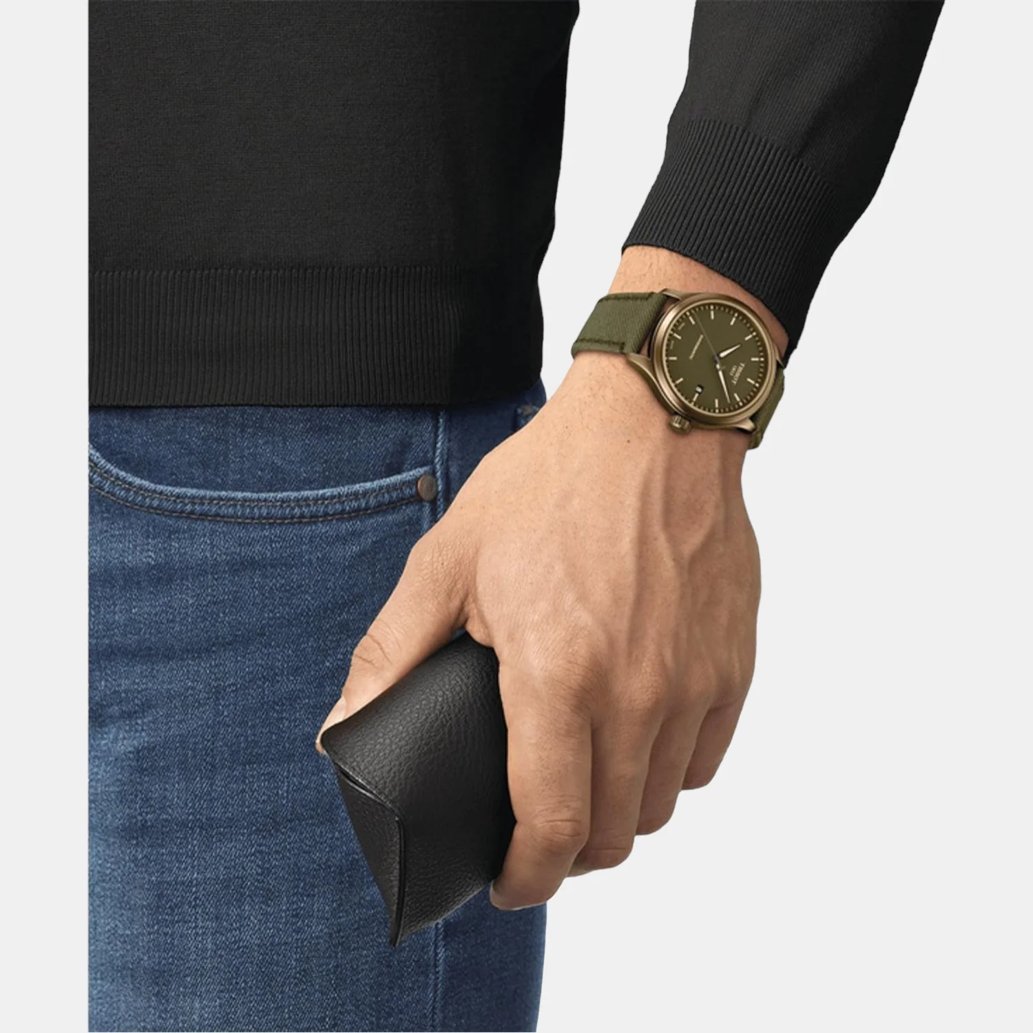 Gent Xl Men Analog Leather Watch T1164073709100 - Image 5