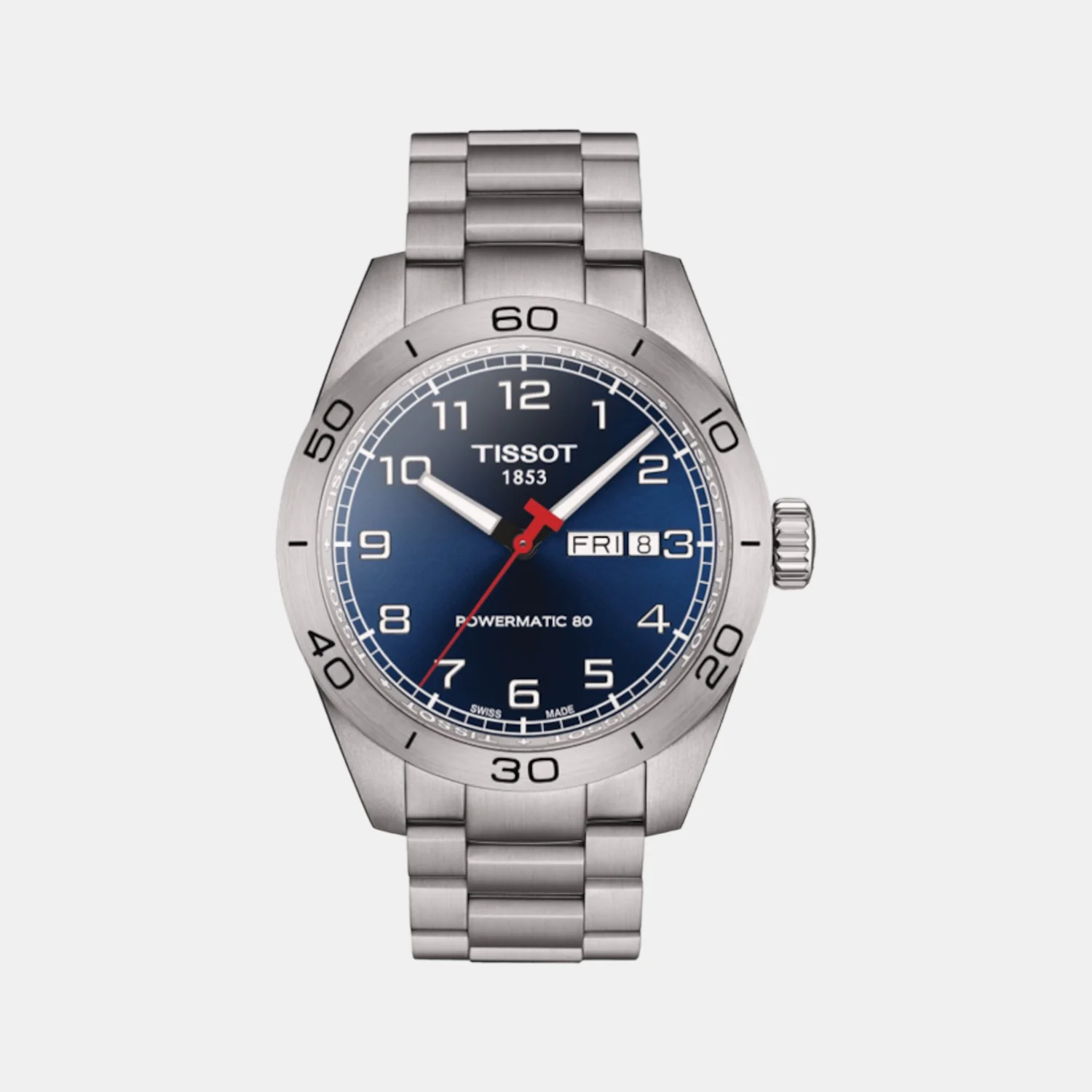 PRS 516 Men Automatic Blue Dial Analog Stainless Steel Watch T1314301104200