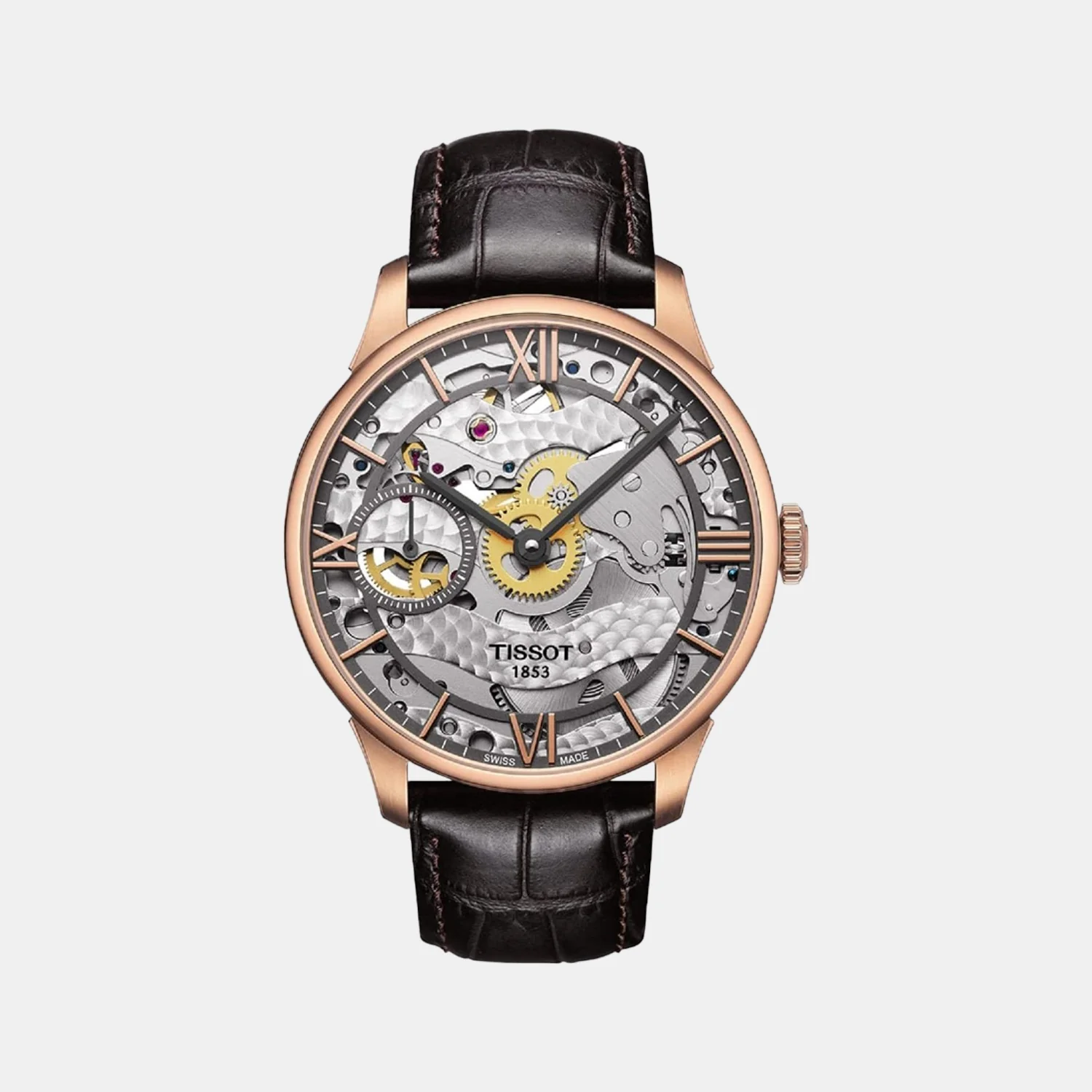 Chemin Des Tourelles Men Analog Leather Watch T0994053641800