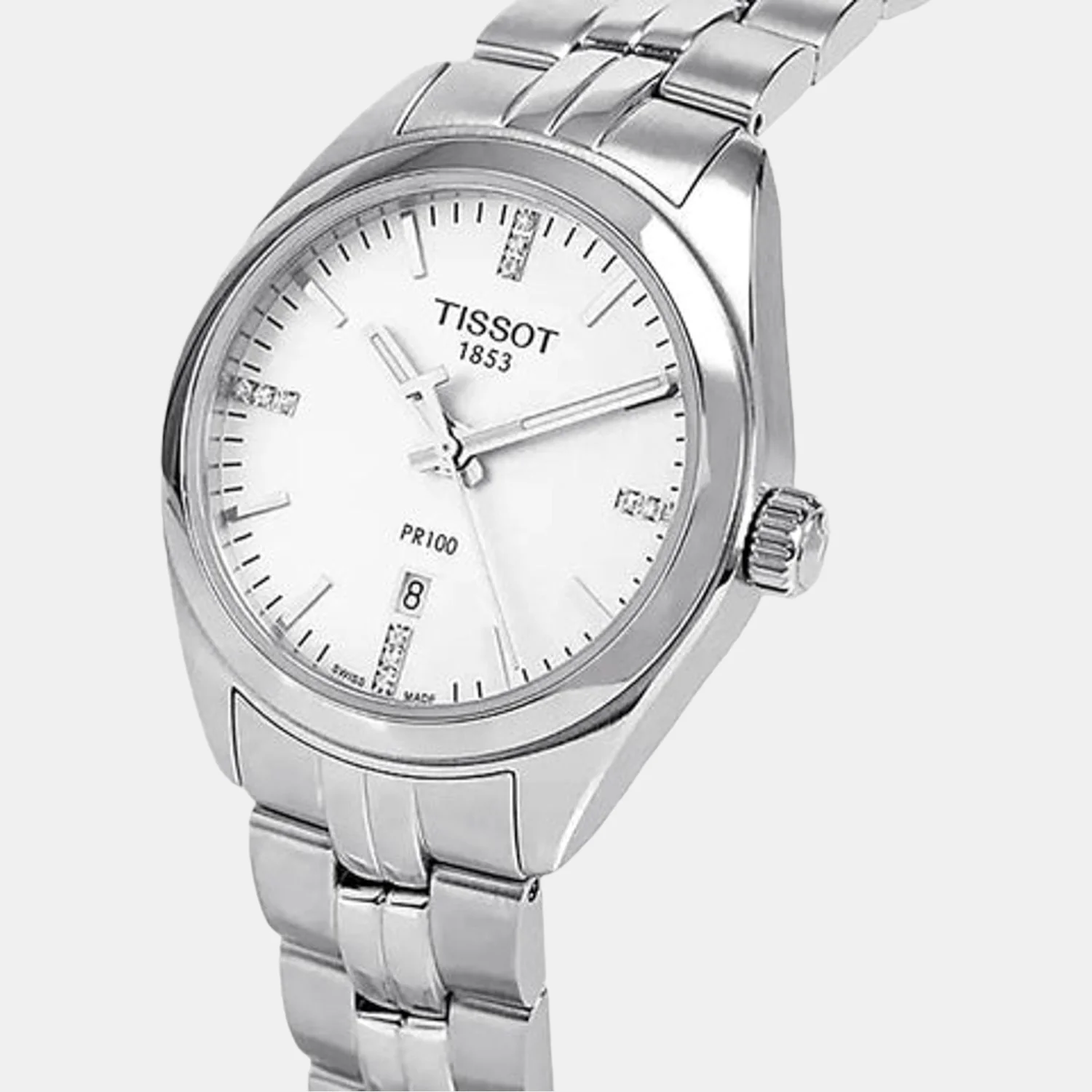 PR 100 Men Analog Stainless Steel Watch T1012101103600 - Image 2