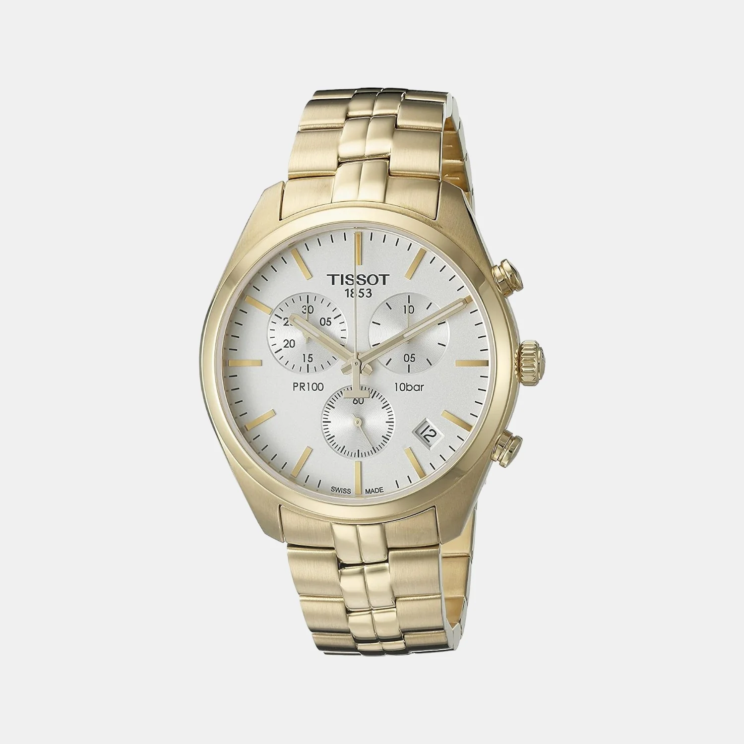 PR 100 Men Chronograph Stainless Steel Watch T1014173303100