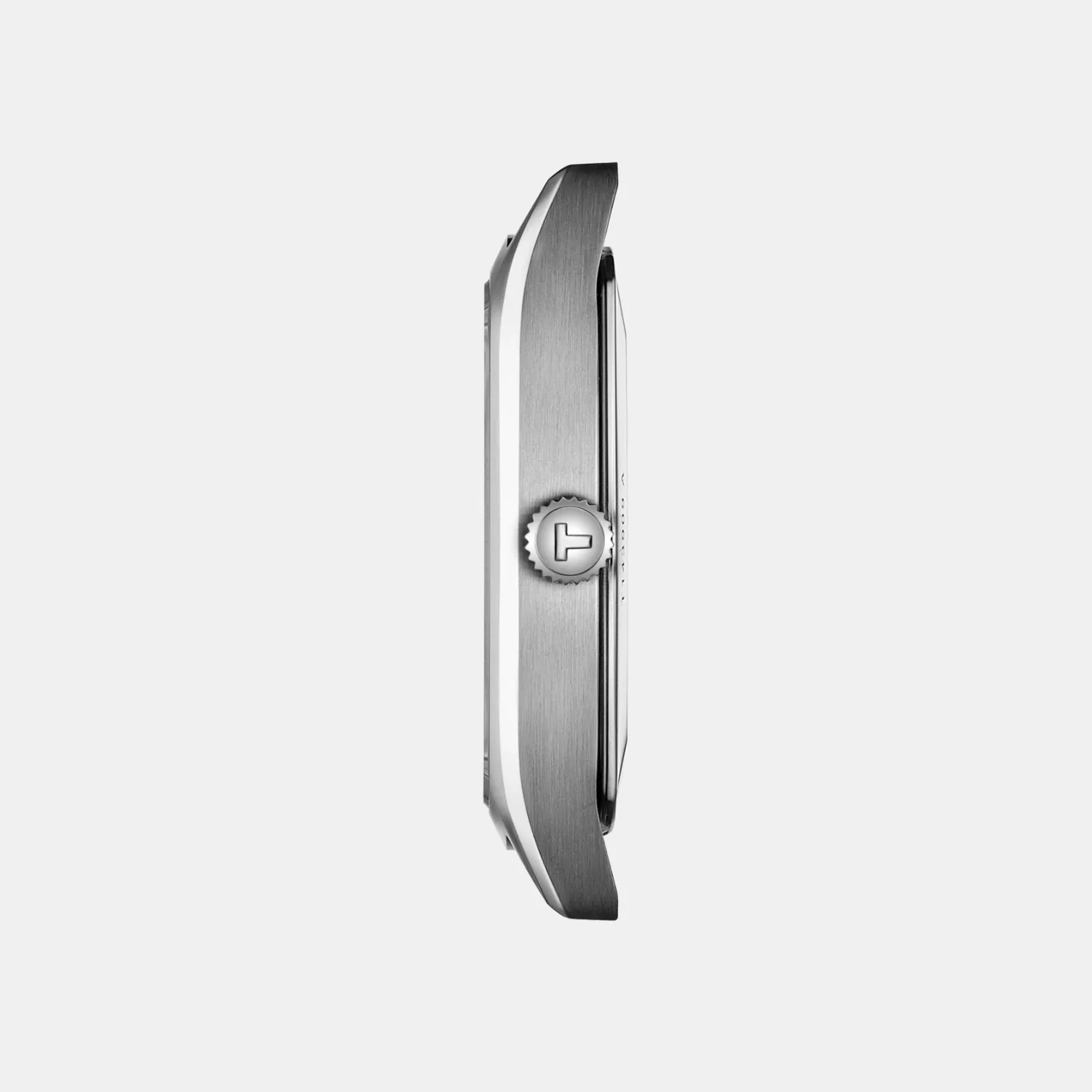 Stylist Unisex Quartz Silver Dial Analog Leather Watch T1599091603100 - Image 2