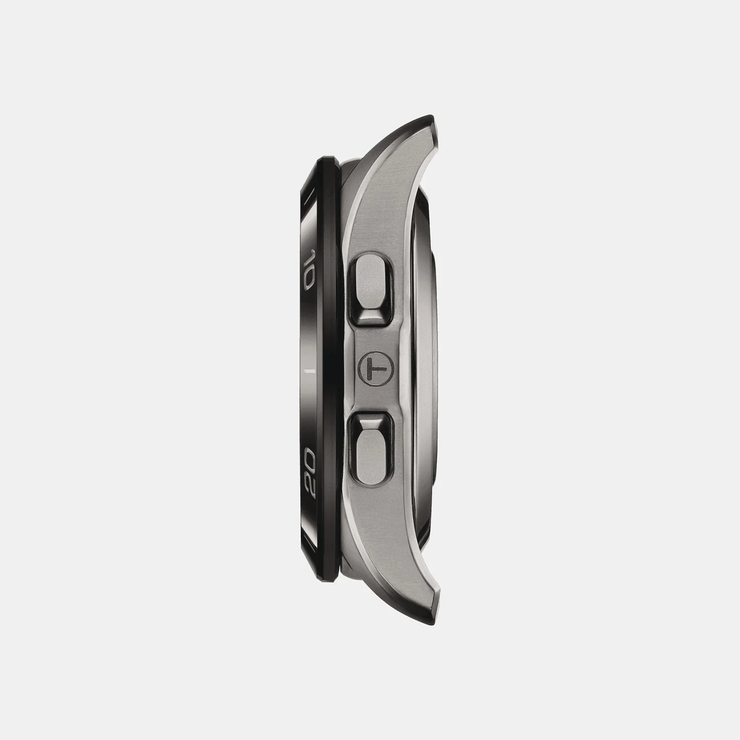 T-Touch Connect Sport Men Quartz Solar Black Dial Analog Stainless Steel Watch T1534204405100 - Image 2
